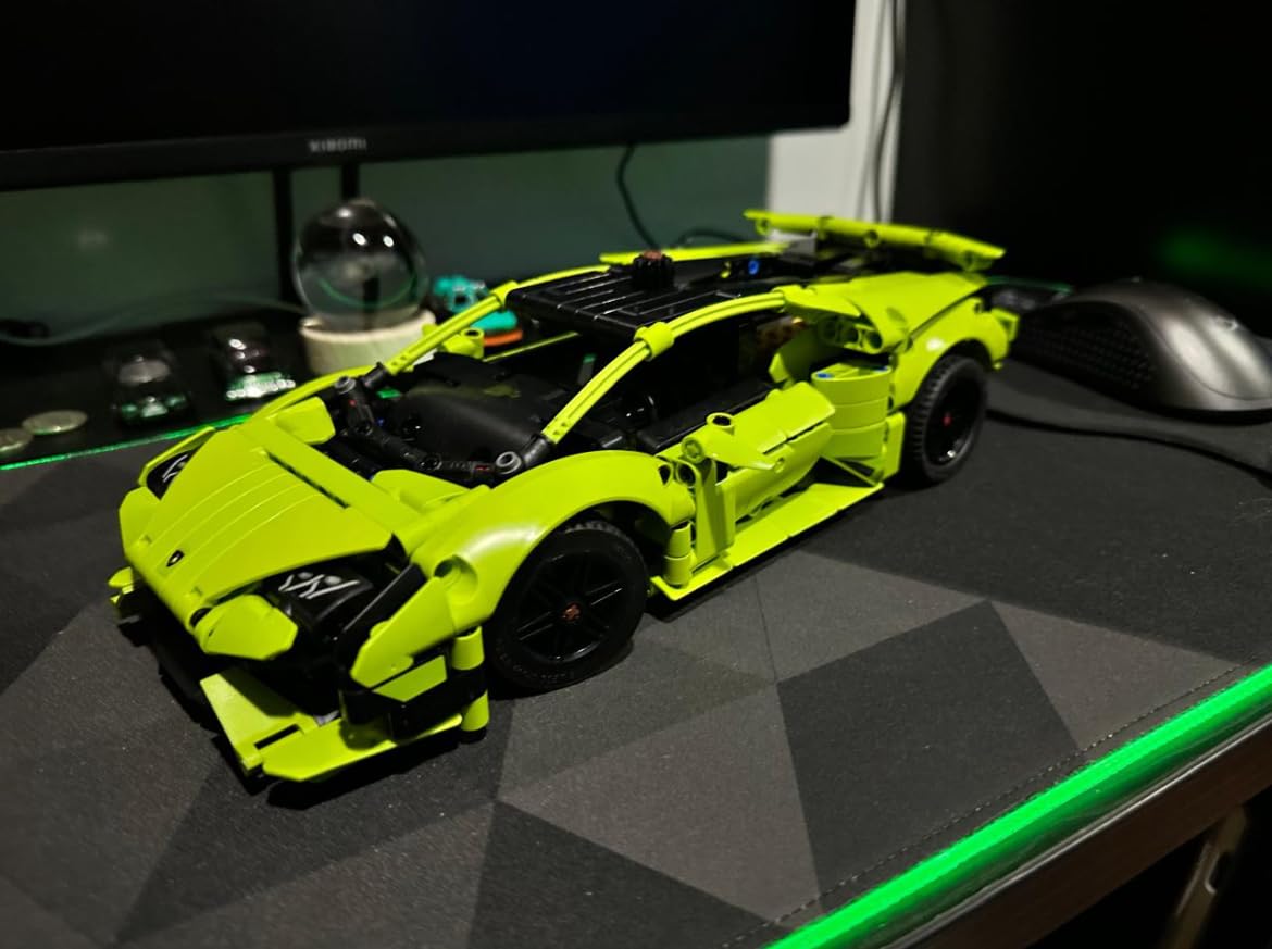 LEGO Technic Lamborghini Huracán Tecnica Advanced Sports Car Building Kit for Kids Ages 9 and up Who Love Engineering and Collecting Exotic Sports Car Toys, 42161 - Customer Photo 2