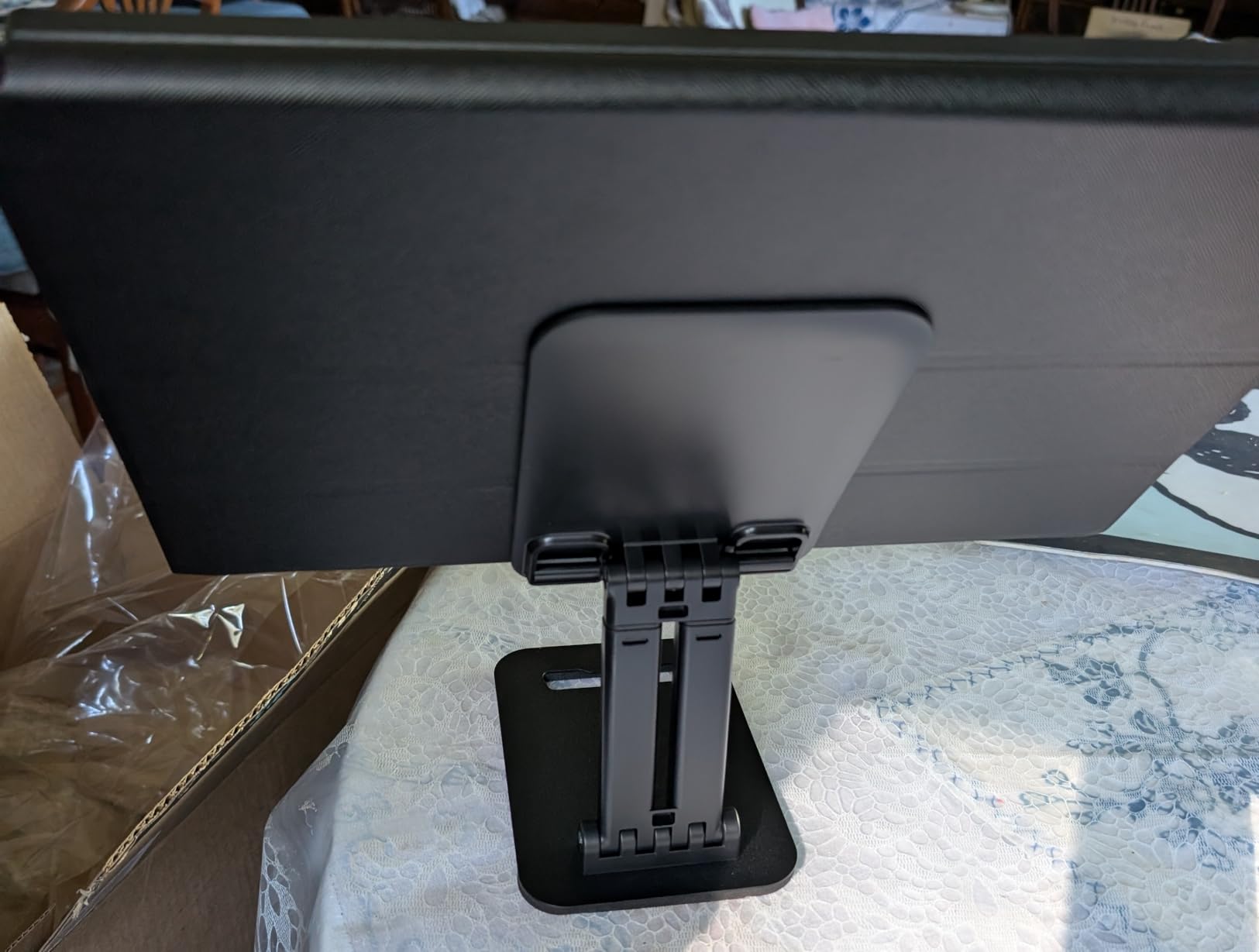 LISEN for iPad Stand Tablet Holder for Desk- Foldable The Office Gifts for Men Women Desk Accessories Readers, Bed Home Gadgets Portable Monitor Stand for iPad a16 Accessories Tablet Fire HD 4-15.9 LISEN for iPad Stand Tablet Holder for Desk- Foldable The Office Gifts for Men Women Desk Accessories Readers, Bed Home Gadgets Portable Monitor Stand for iPad a16 Accessories Tablet Fire HD 4-15.9