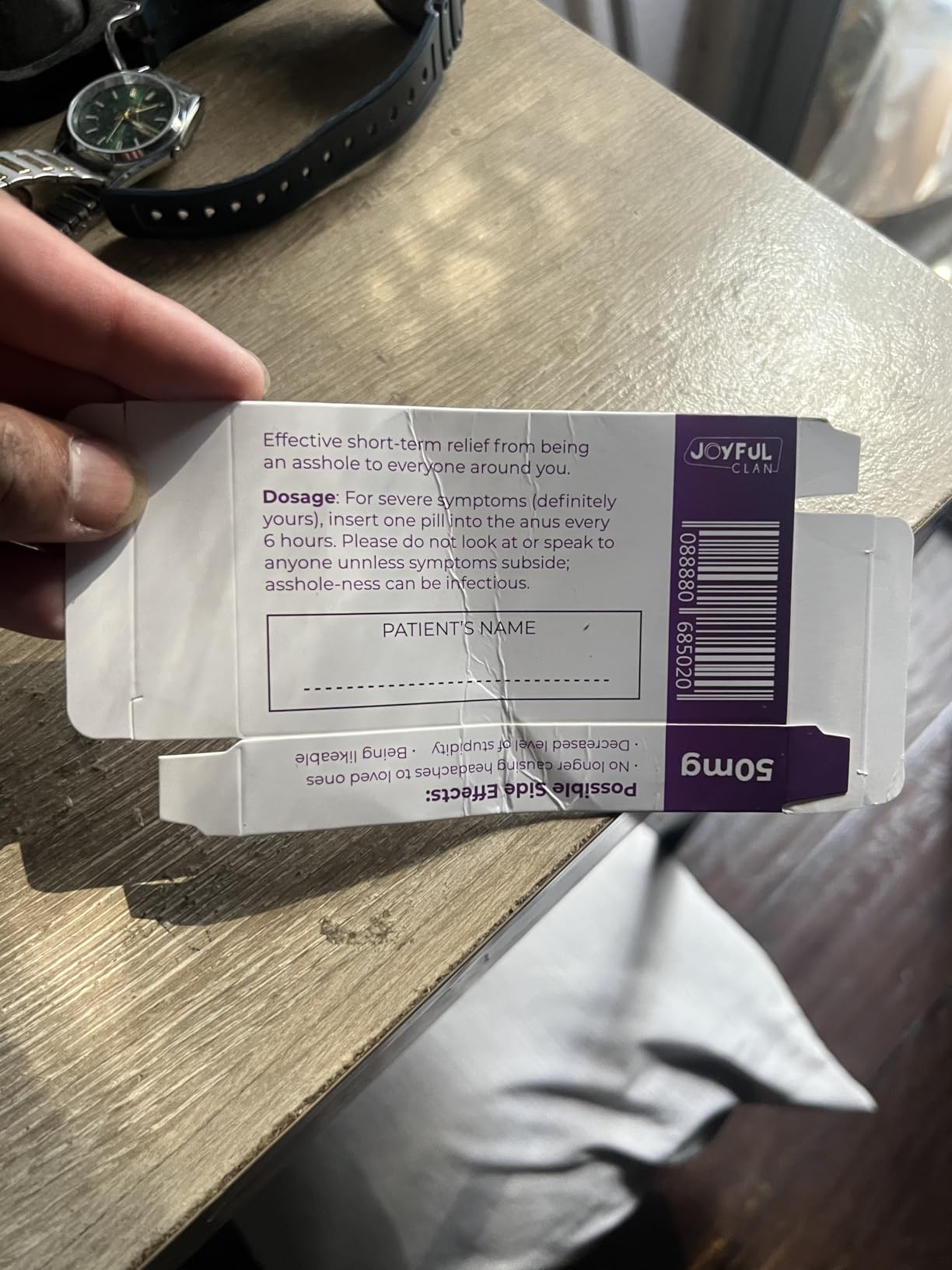 Funny Joke Pill Box Prank - Gag Gifts for Men & Women – Funny Gifts for Him or Her – Unique Inappropriate Novelty Gift – Birthday Gifts for Women – Rude Silly Presents for Boyfriend Dad Uncle Customer Review Funny Joke Pill Box Prank - Gag Gifts for Men & Women – Funny Gifts for Him or Her – Unique Inappropriate Novelty Gift – Birthday Gifts for Women – Rude Silly Presents for Boyfriend Dad Uncle - Customer Photo 2