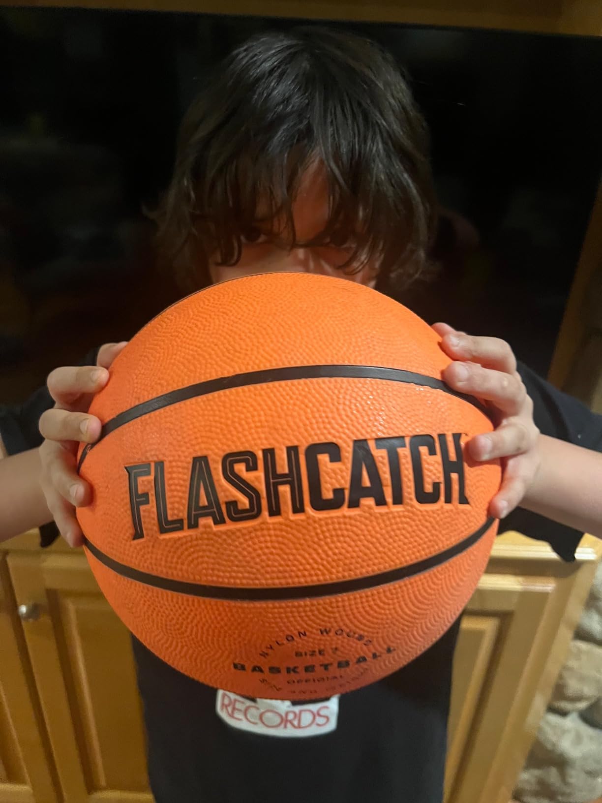 Light Up Basketball - Glow in The Dark - Sports Gear Accessories Gifts for Boys 8-15+ Year Old - Kids Teens Gift Birthday Ideas - Teen Boy Toys Ages 8 9 10 11 12 13 14 15 Outdoor Teenager Customer Review Light Up Basketball - Glow in The Dark - Sports Gear Accessories Gifts for Boys 8-15+ Year Old - Kids Teens Gift Birthday Ideas - Teen Boy Toys Ages 8 9 10 11 12 13 14 15 Outdoor Teenager - Customer Photo 2