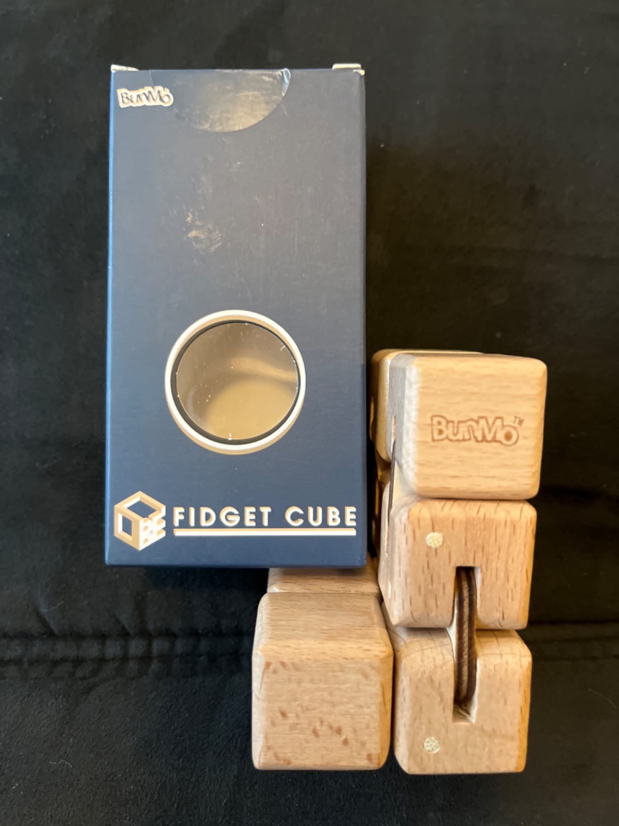 BUNMO Infinity Cube Fidget Toy - Stimulating & Engaging Fidget Toy - Teen Boy Toys - Fidgets for Adults - Travel Toys - Gifts for Teenage Boys - 10 Year Old Boy Gift Ideas - 2 Pack Plastic - Customer Photo 1