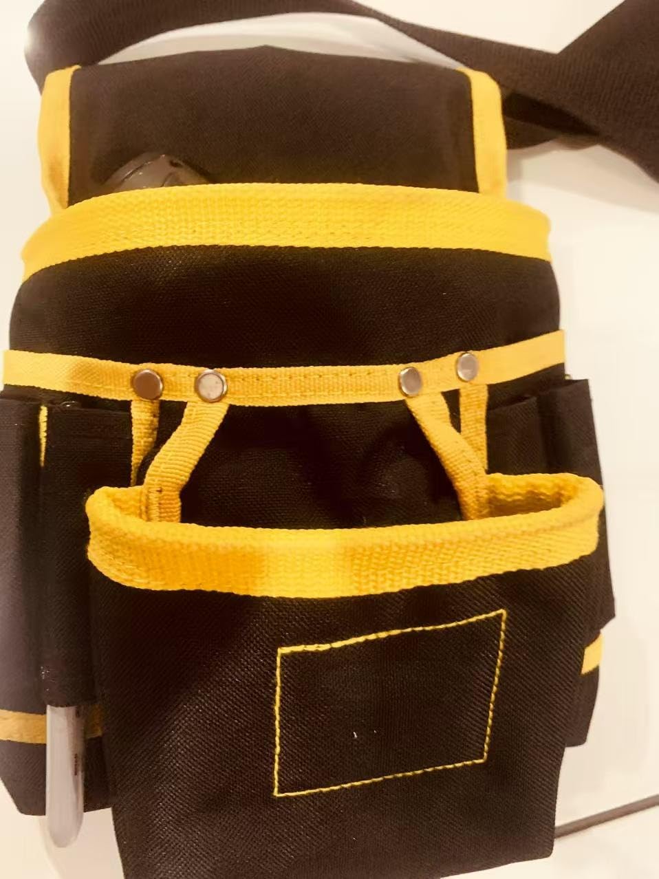 Magnetic Tool Belt for Men, UUP 26 Pockets Heavy Duty Tool Pouch, Stocking Stuffers for Men, Magnet Holster Utility Toolbelt Adjustable Waist Holder for Handyman Contractor Mechanic Plumber Carpentry Customer Review Magnetic Tool Belt for Men, UUP 26 Pockets Heavy Duty Tool Pouch, Stocking Stuffers for Men, Magnet Holster Utility Toolbelt Adjustable Waist Holder for Handyman Contractor Mechanic Plumber Carpentry - Customer Photo 1