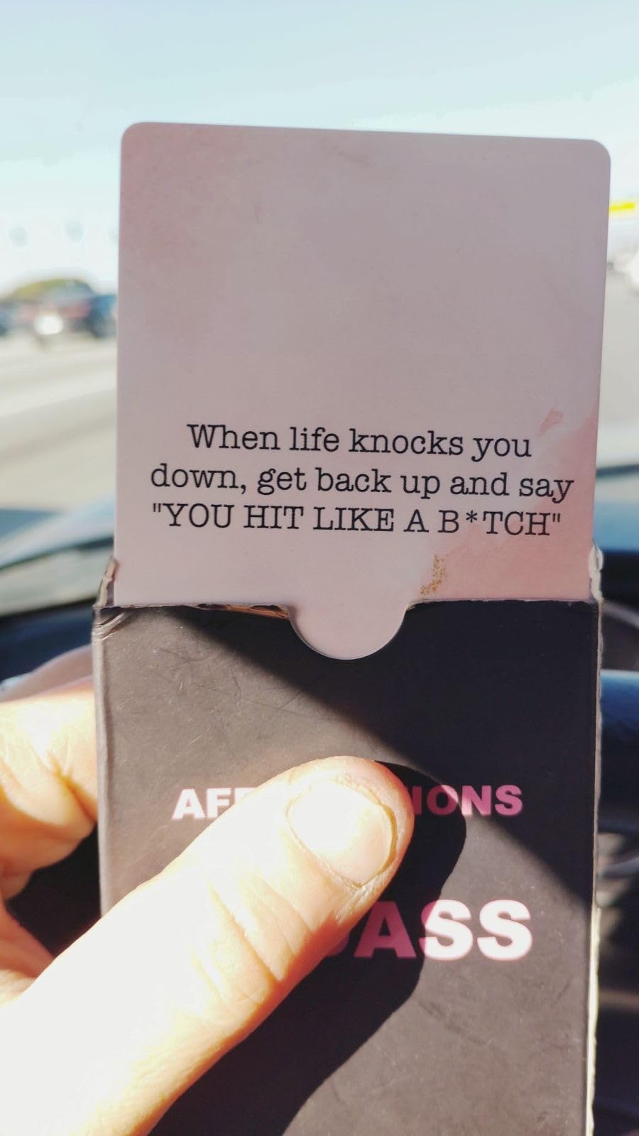 Badass Affirmation Cards - Daily Motivational and Inspirational Cards for Women - Customer Photo 2