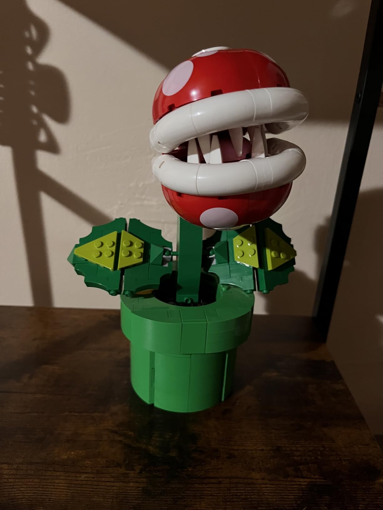 LEGO Super Mario Piranha Plant Building Sets for Adults - Mario Collectible for Men & Women, Ages 18+ Years - Gift for Christmas - Bedroom, Home Office, or Book Shelf Decor - 71426 - Customer Photo 1