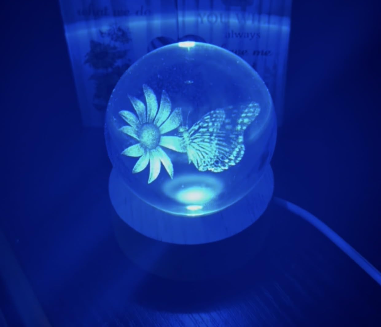 3D Solar System Crystal Ball 60mm Universe Gifts with Laser Engraved Model Astronomy Decor and Gift for Kids, Physics Enthusiasts, and Space Model Collectors - Customer Photo 1