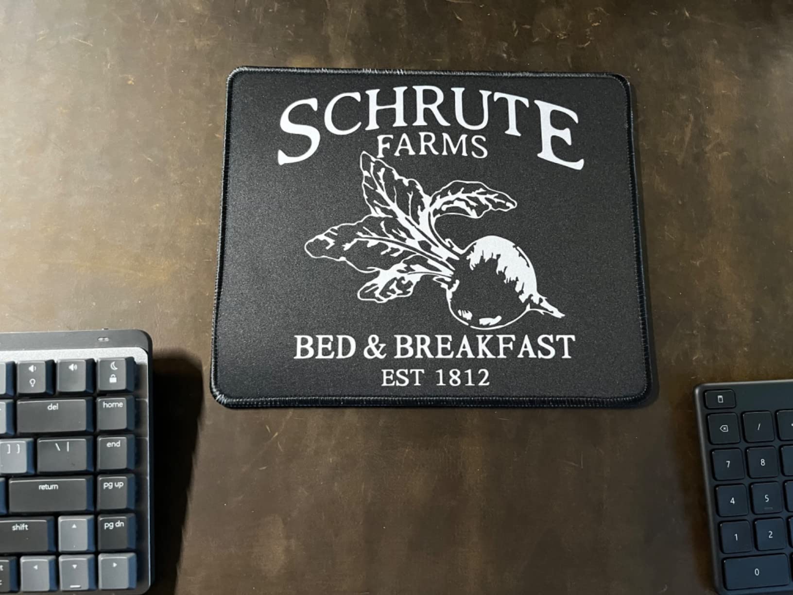 The Office Merchandise Mouse Pad for Desk, Computer or Gaming Mousepad, The Office Merch Mouse Mat, Gifts for Coworkers The Office TV Show Fans Customer Review The Office Merchandise Mouse Pad for Desk, Computer or Gaming Mousepad, The Office Merch Mouse Mat, Gifts for Coworkers The Office TV Show Fans - Customer Photo 2