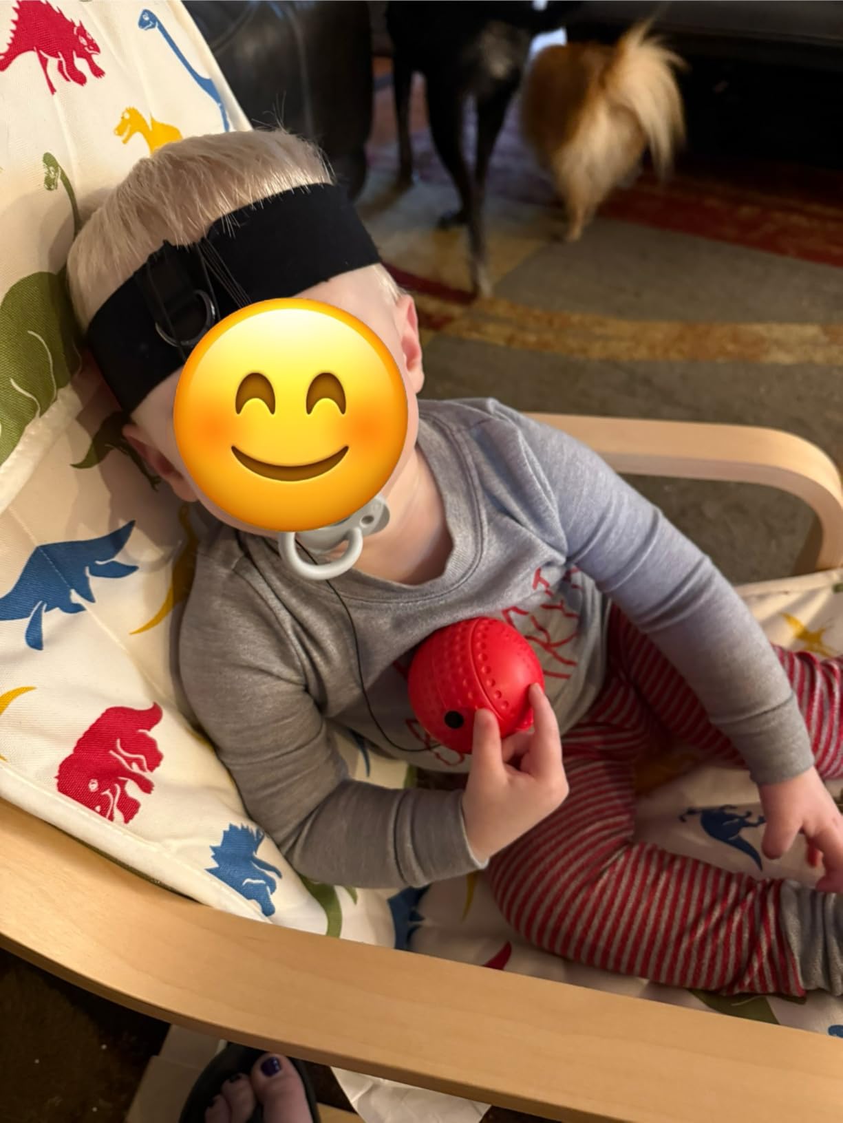 Boxbollen® Boxing Reflex Ball - Celebrity-Endorsed Home Workout Game - App-Connected Punch Counter - Hand Eye Coordination Training Ball - Christmas Gift for Boxers, All Ages - Stocking Stuffer - Customer Photo 1