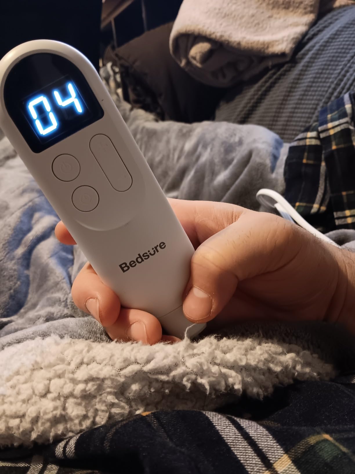 Bedsure Heated Blanket Throw Blanket - Fast Heating Electric Blanket, Soft Flannel Heated Throw with 4 Time Settings, 6 Heating Settings, Warm Gifts for Grandma & Grandpa & Seniors (50