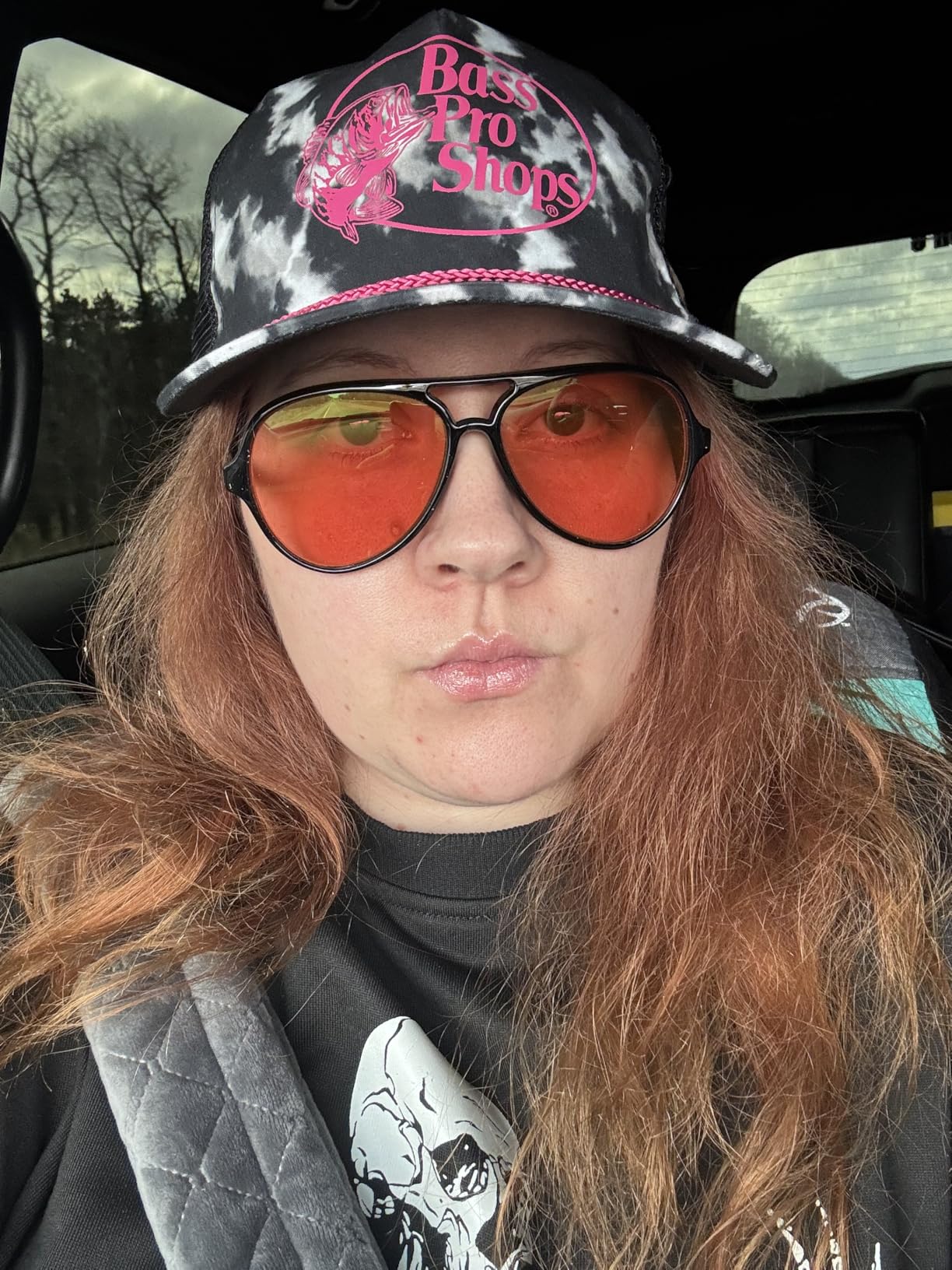 BRADDELL FL-41 Rose & FL-60 Brown Aviator Glasses for Migraine Light Sensitivity, Photophobia, Fluorescent LED Lighting and Computer Screen Glare - Customer Photo 1