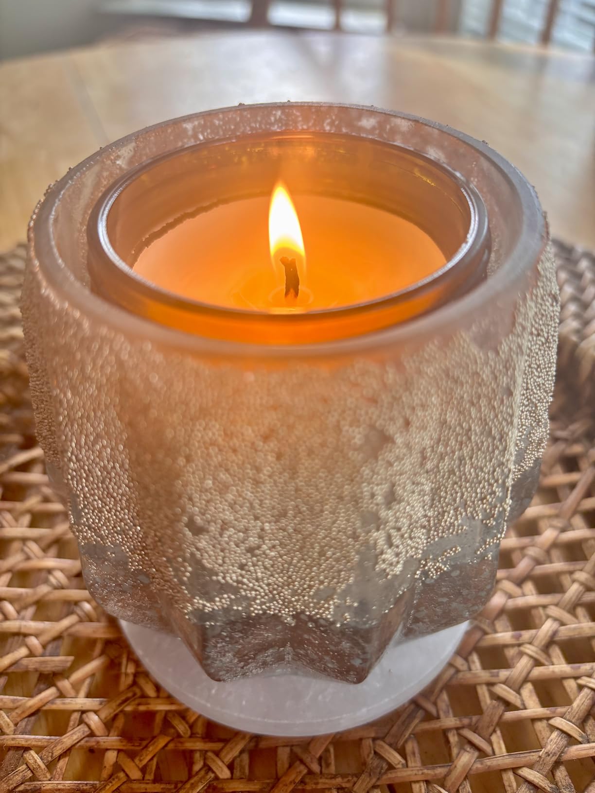 Sweet Water Decor Warm and Cozy Soy Candle - Orange Peel, Cinnamon, Ginger and Clove Scented Candles for Home - 9oz Amber Jar + Black Lid, 40+ Hour Burn Time, Made in The USA - Customer Photo 2