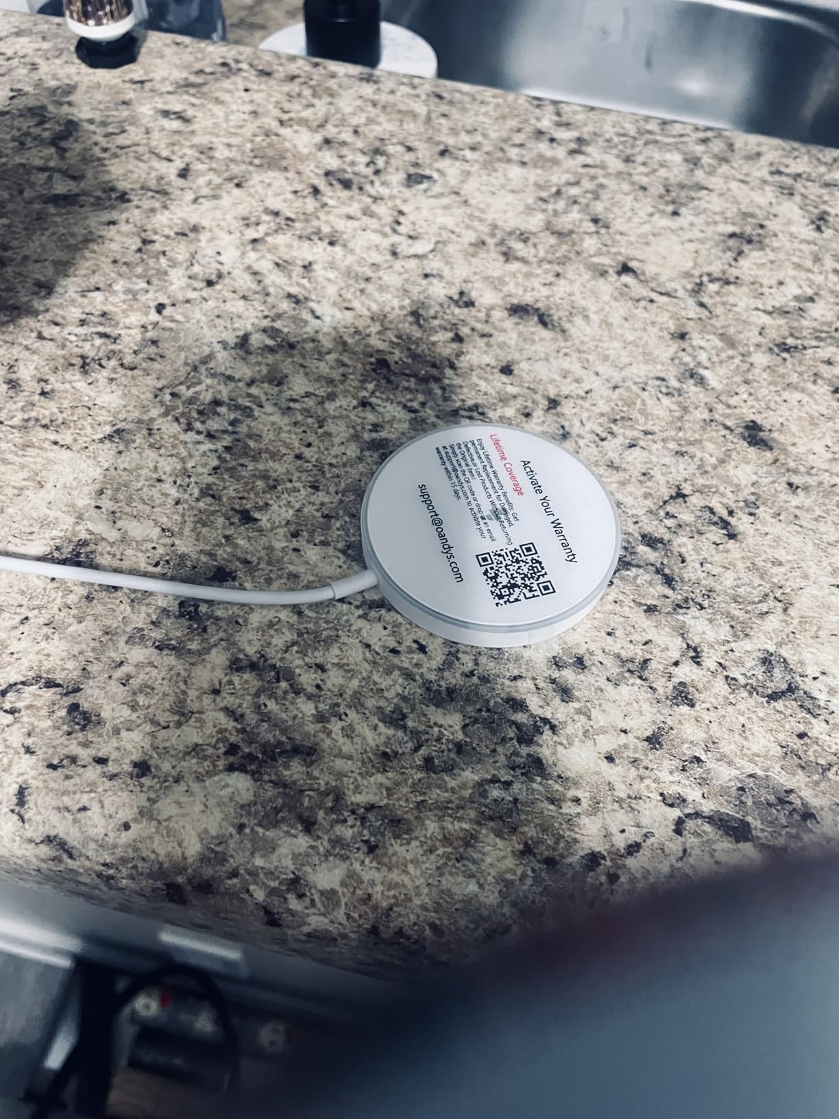 Magnetic Wireless Charger 15w Apple Mag-Safe Charger for iPhone 17 Pro Max/17 Pro/17Air/17/16/15/14/13/12 Series AirPods Series LED Magnet Charging Pad Mag Safe Charger with Dual Charging Ports - Customer Photo 1