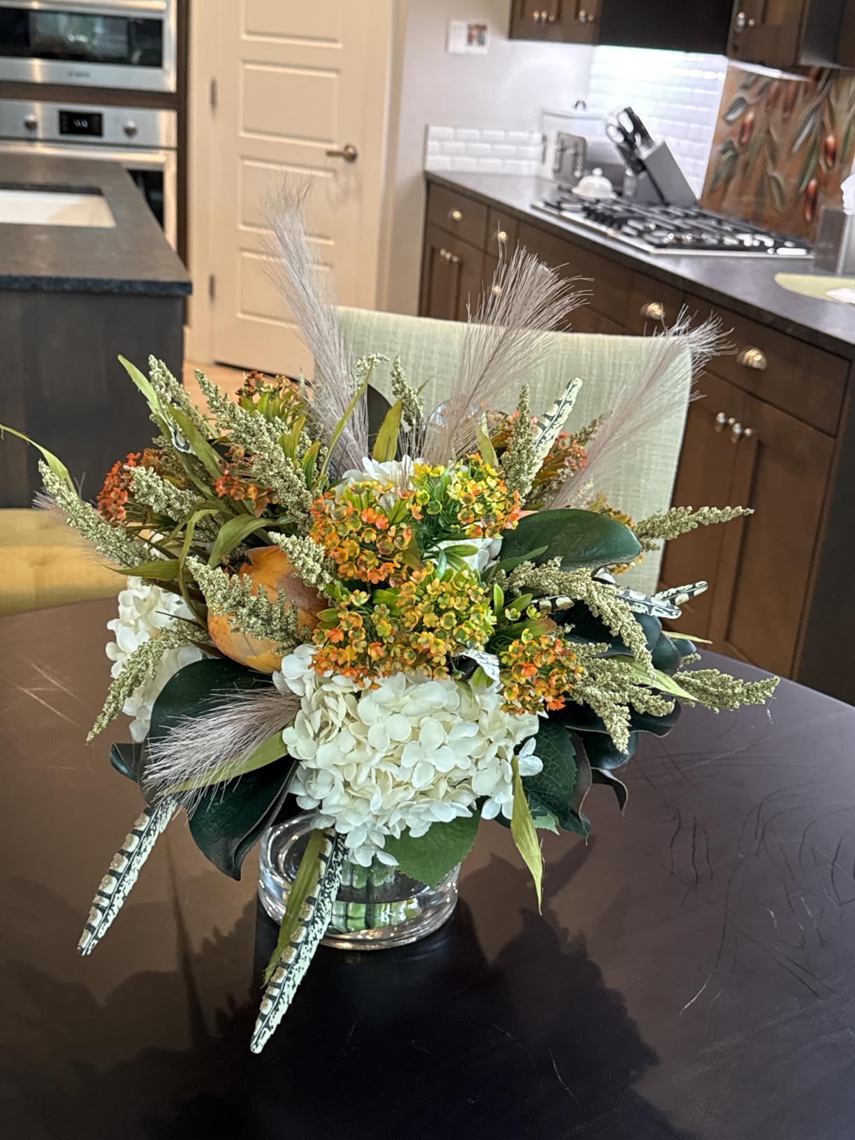 6 PCS Faux Pampas Grass Arrangement - 18