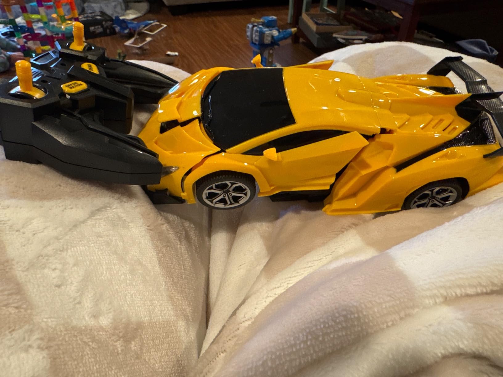 Transform Remote Control Car Toy for Kids 4 5 6 7 8, Remote Control Car for Boys 4-7, Transform Cars for Boys 4-6, Toy Car 5 Year Old Boy, Toys for 3 4 5 6 7 8 9 10 11 12 Years Old Boy - Customer Photo 0