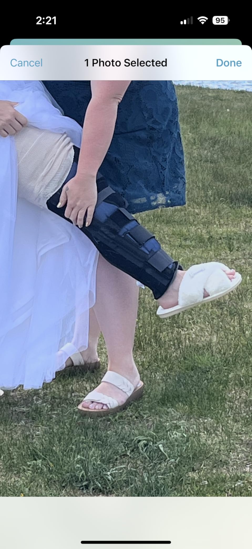 Bride To Be Gift Set - Makeup Bag, Slippers, Robe, Hair Clip - Wedding Gifts Customer Review Bride To Be Gift Set - Makeup Bag, Slippers, Robe, Hair Clip - Wedding Gifts - Customer Photo 1