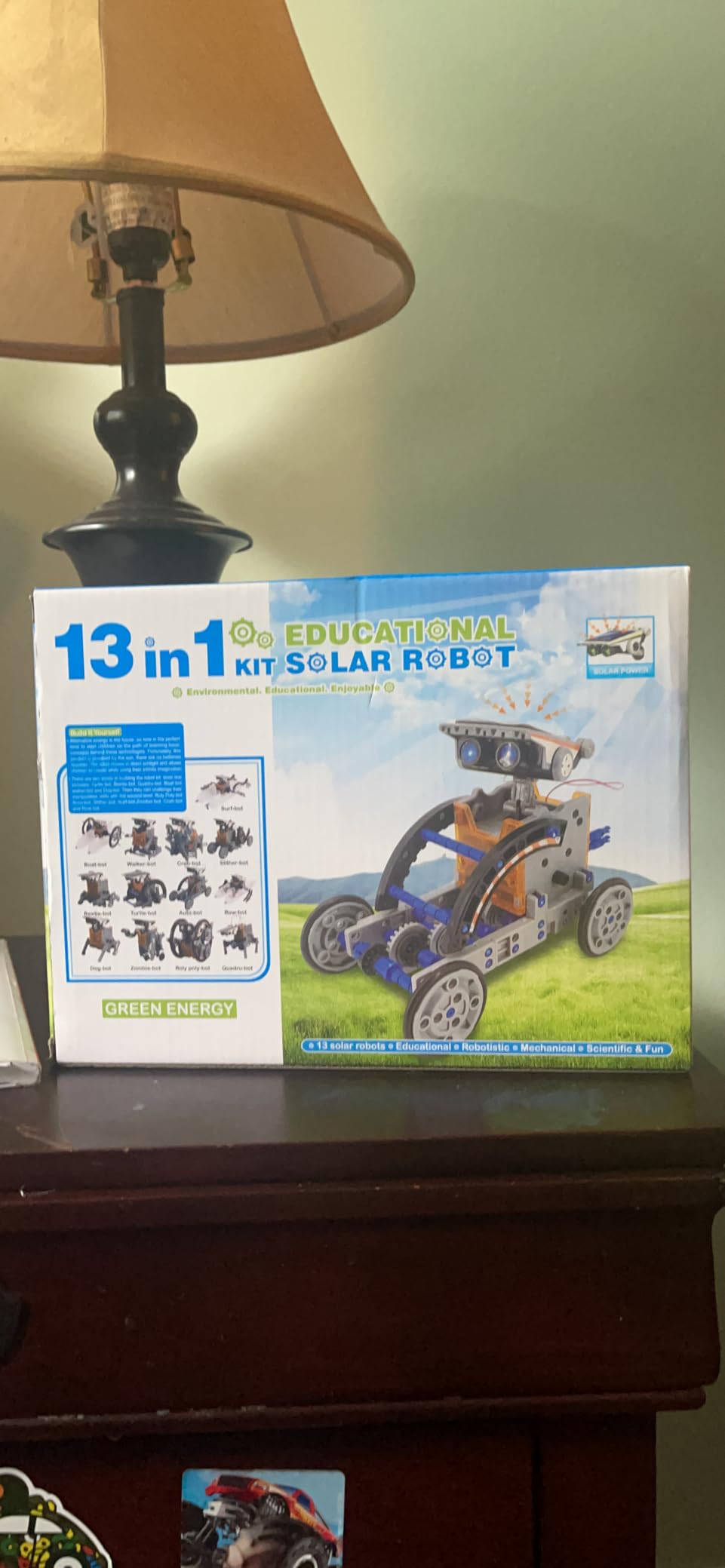 STEM 13-in-1 Education Solar Power Robots Toys for Boys Age 8+ , Educational Toy DIY Science Kits for Kids, Building Experiment Robotics Set Birthday Gifts for 8+ years old boys and girls . - Customer Photo 2