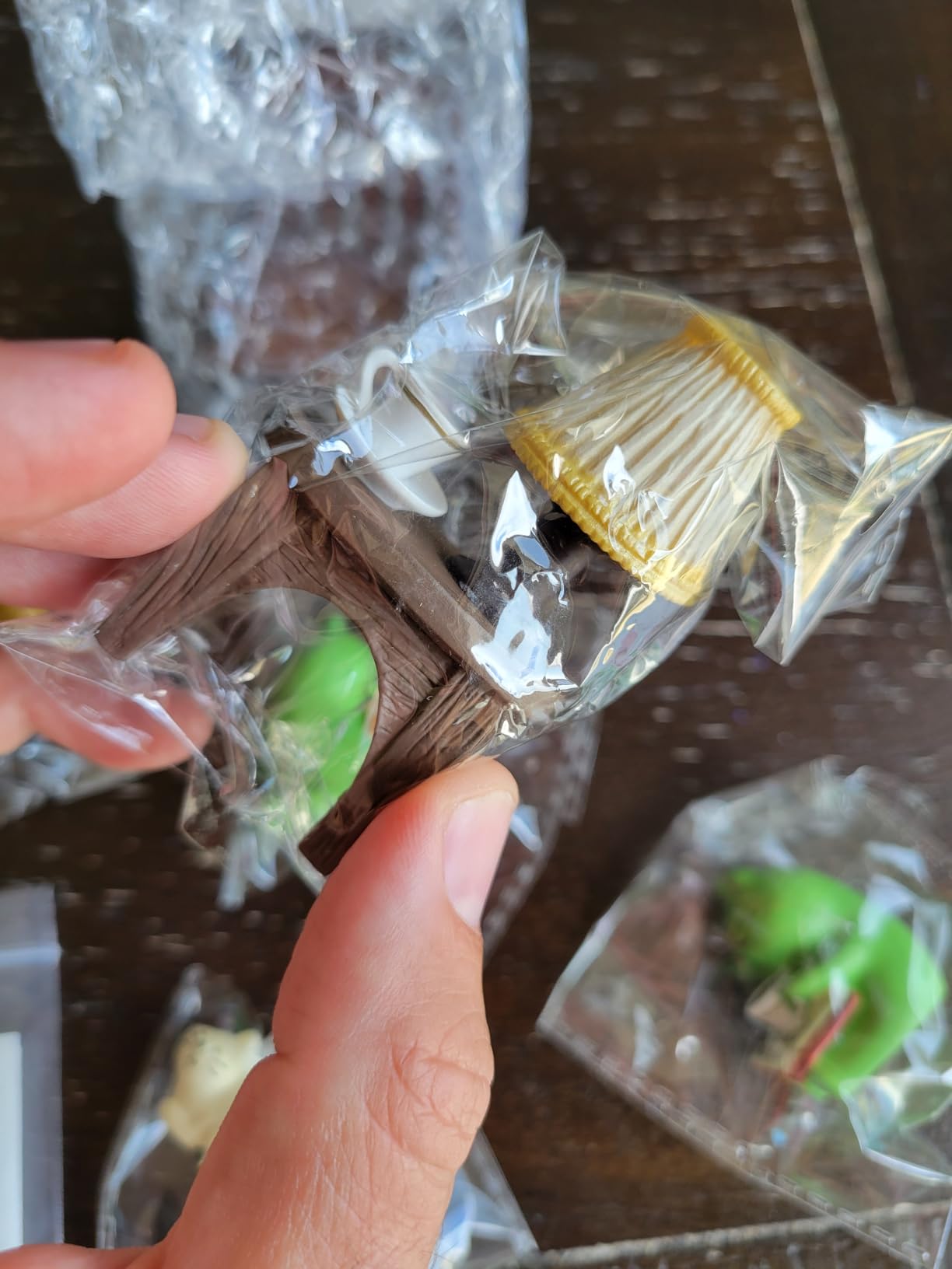 Miniature Frog Figurines Statue, Adorable Frog Collectibles for Desk and Bedroom Decor, Perfect Indoor Home Decorations and Gifts - Customer Photo 2