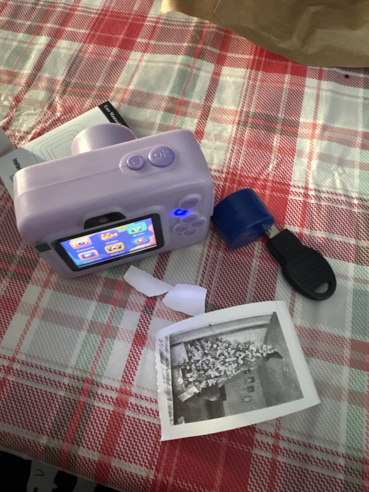 Dylanto Kids Camera Instant Print,1080P Kids Instant Cameras that Print Photos,Christmas Birthday Gifts for Girls Age 3-12,Portable Toy for 3 4 5 6 7 8 9 10 Year Old Girls Boys Pink customer photo 1
