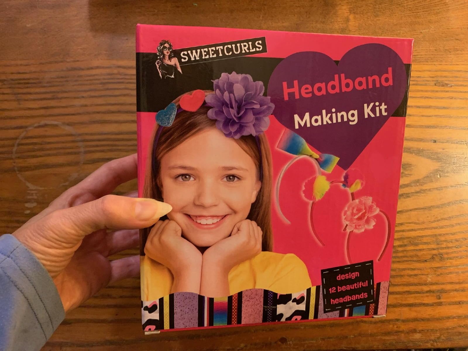 Headband Making Kit for Girls - Make Your Own Fashion Headbands for Kids - DIY Hair Accessories for Girls 4-6 - Arts & Crafts Best Birthday Gifts Ideas - Art Gift for 4 5 6 7+ Year Old Girl - Customer Photo 2