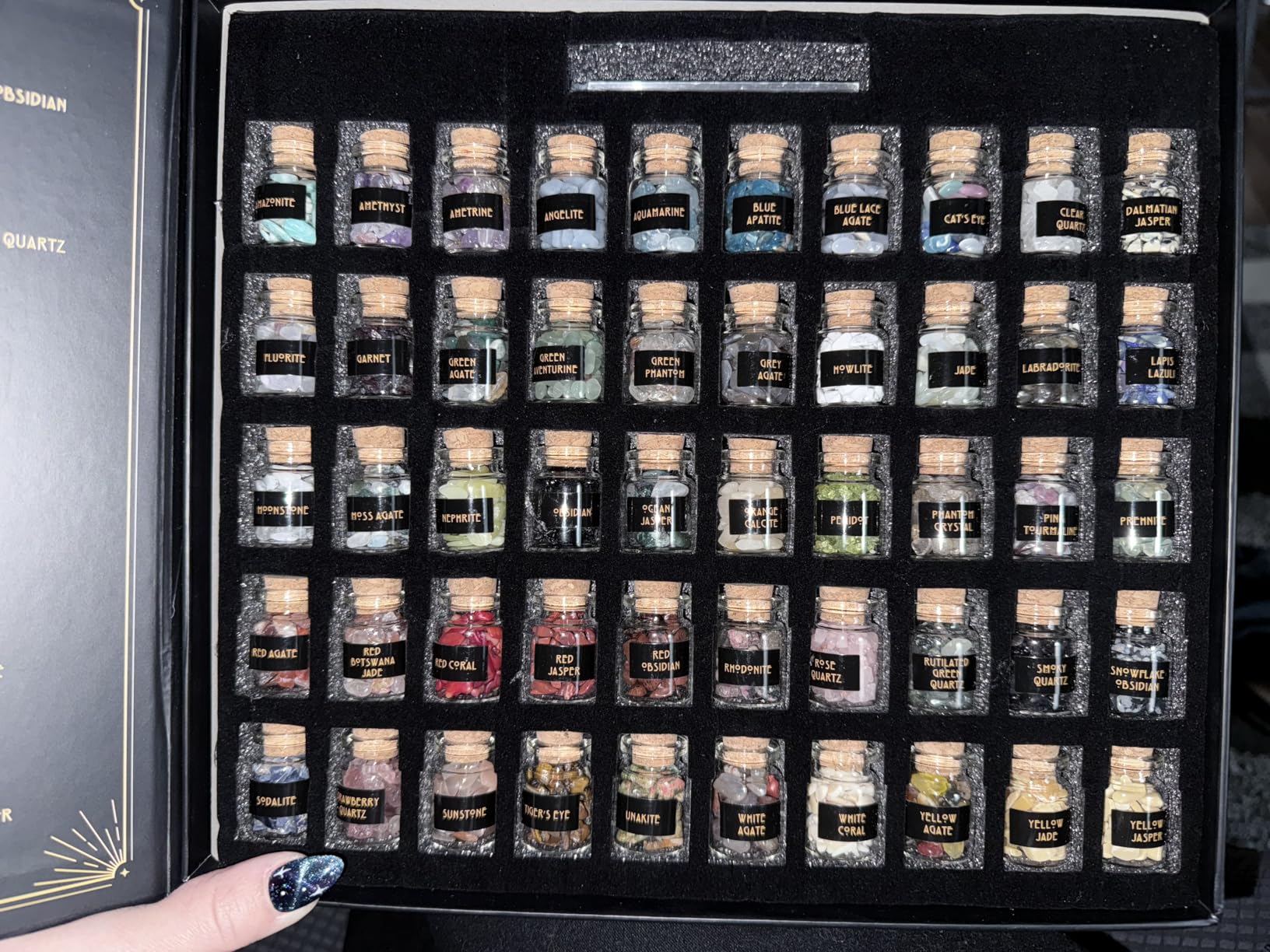 Wyspell Capricorn Crystal Set - 6 Capricorn Crystals and Healing Stones - Capricorn Gifts for Women - Capricorn Birthday Gifts for Women - Astrology Gifts for Women - Zodiac Crystal Set - Healing Gift - Customer Photo 3