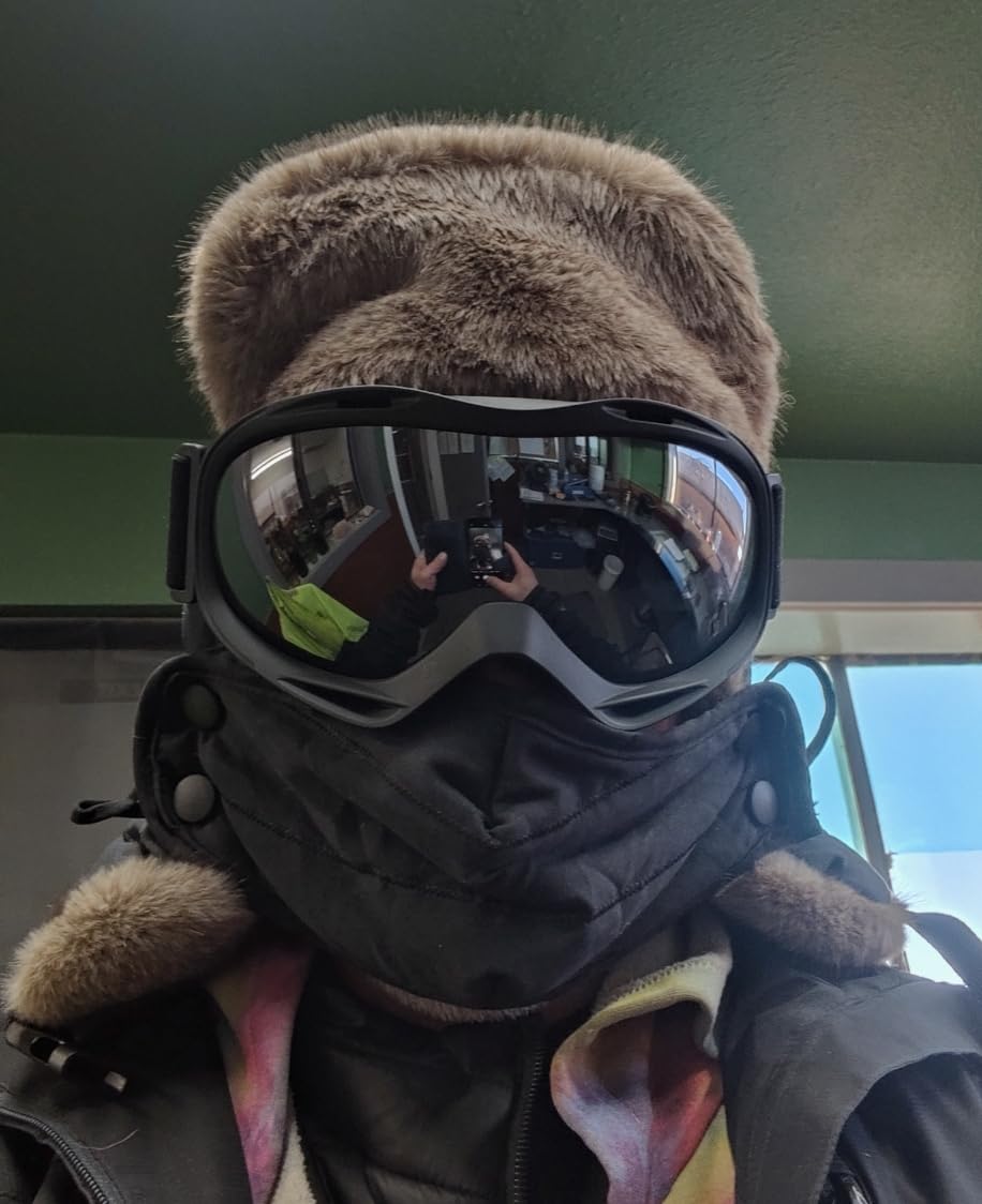 OutdoorMaster OTG Ski Goggles - Over Glasses Ski/Snowboard Goggles for Men, Women & Youth - 100% UV Protection - Customer Photo 1