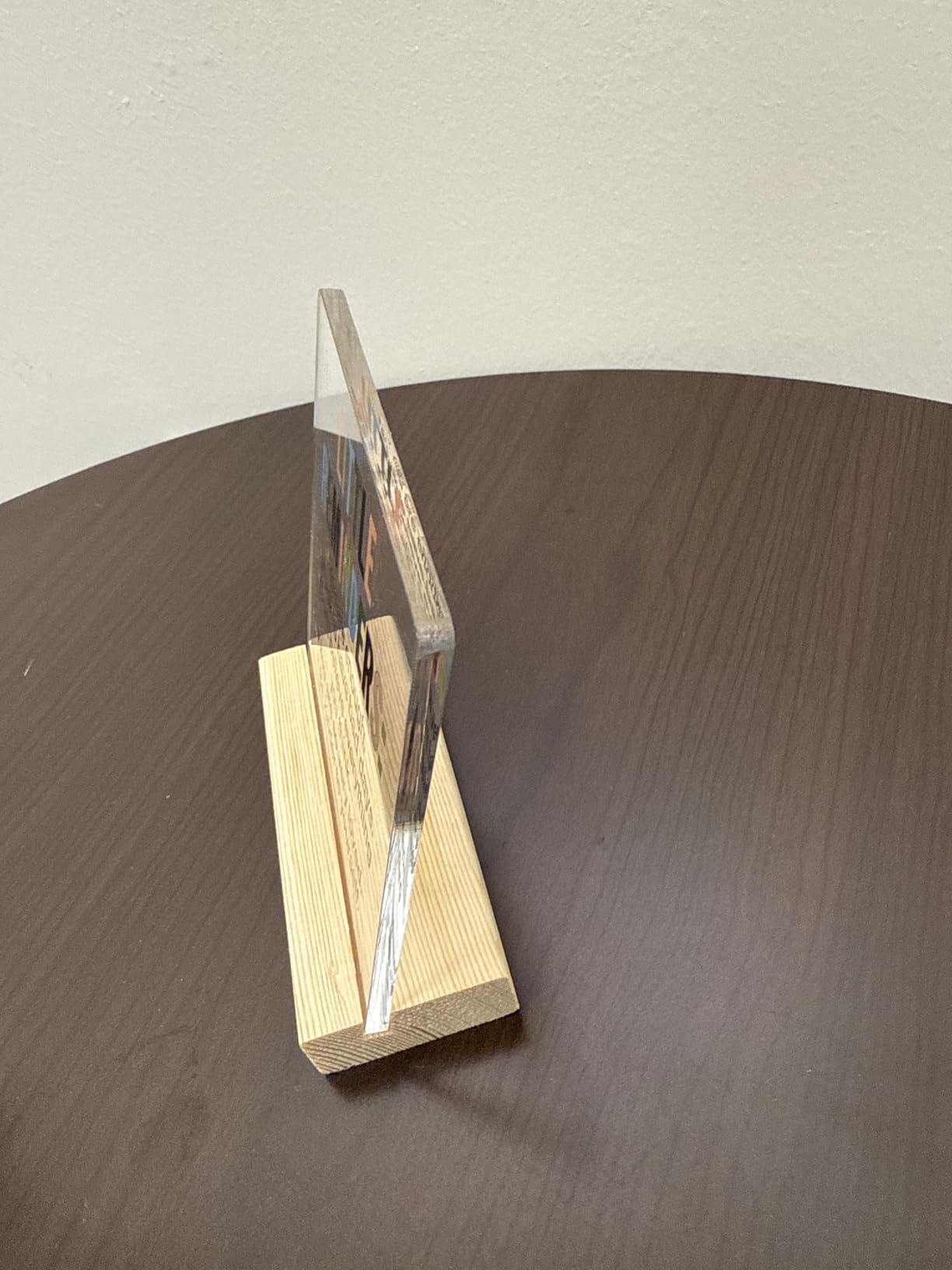 Inspirational Motivational Gifts Employee Appreciation Gifts Little Reminders You are Enough Clear Desk Decorative Sign Acrylic Sign With Wooden Stand for Office Desk Table Shelf - Customer Photo 1