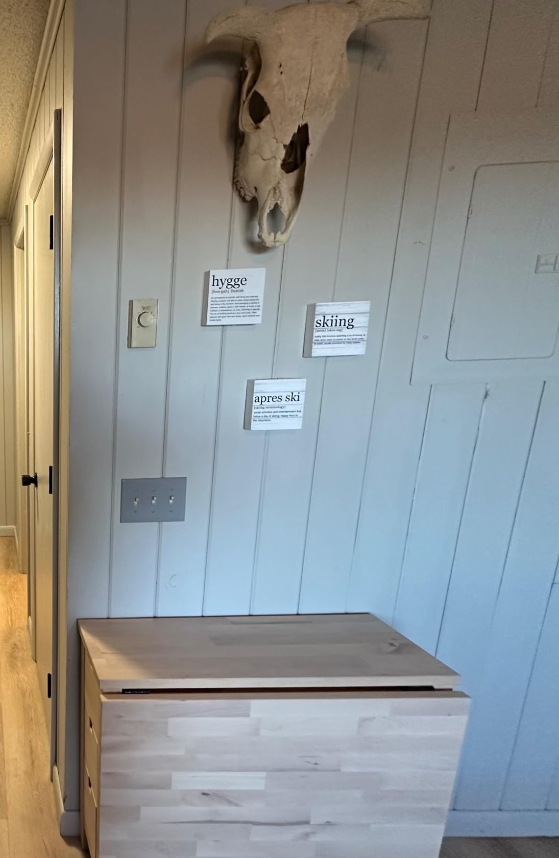 Chef Gift for Men Women Chef Definition Quotes Wooden Box Sign Desk Decorative Wooden Sign Home Kitchen Decor for Desk Table Shelf 5 x 5 Inches - Customer Photo 2