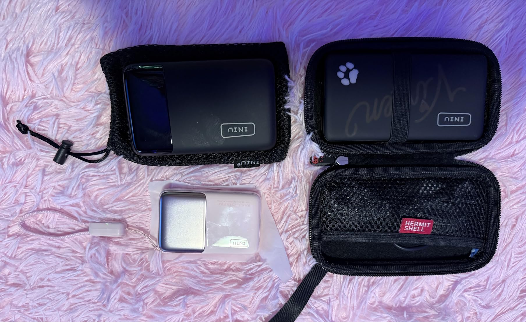 INIU Portable Charger, Smallest 22.5W 20000mAh USB C in & Out Power Bank Fast Charging, PD 3.0+QC 4.0 LED Display Phone Battery Pack Compatible with iPhone 17 16 15 14 Pro Samsung S24 Google iPad etc - Customer Photo 2