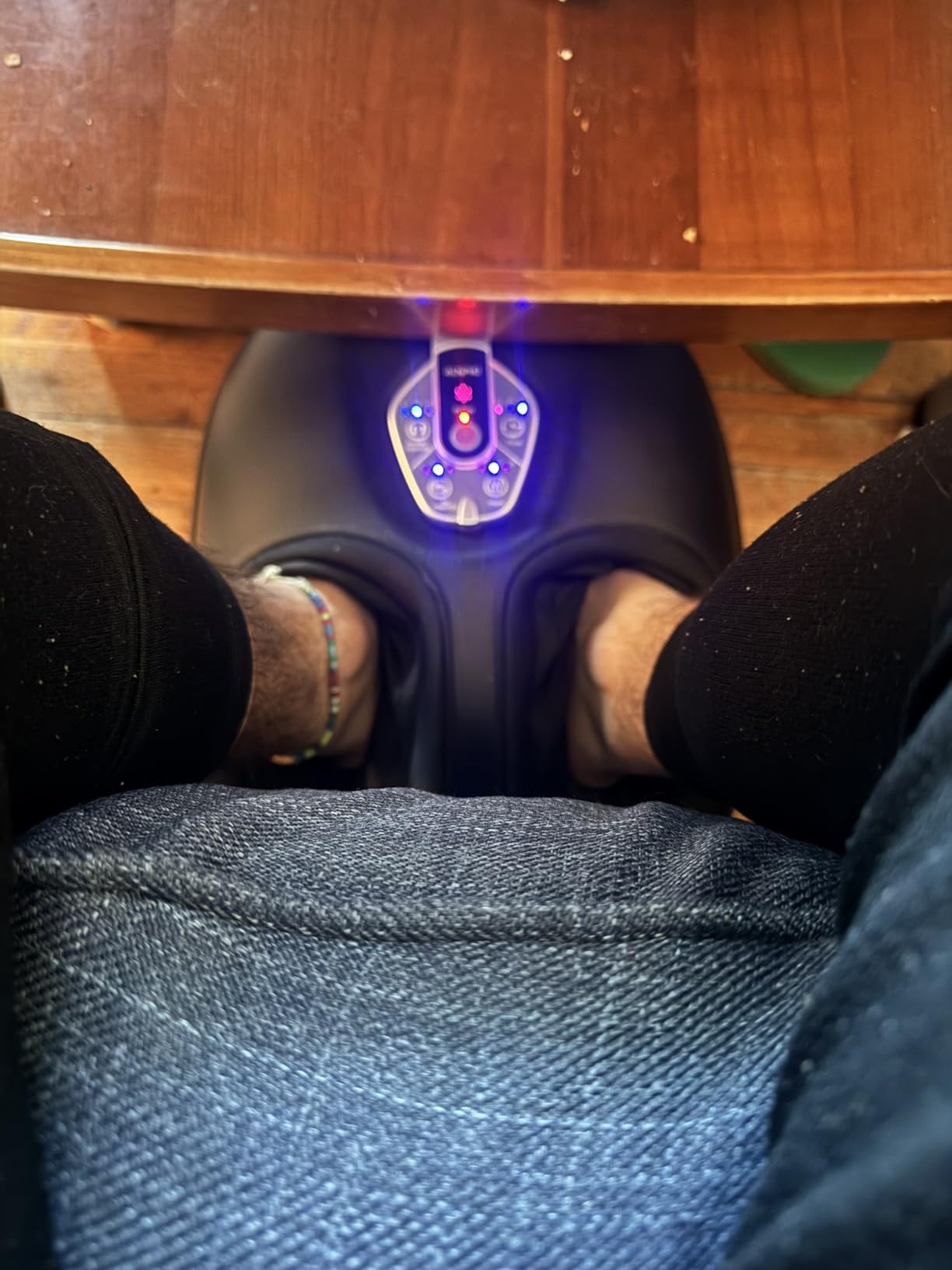 RENPHO Foot Massager Machine with Heat [2026 Upgraded], Shiatsu Foot Massager for Plantar Fasciitis, Christmas Gifts for Women, Cordless Control, FSA Eligible HSA Store Eligible, 2026 New Upgraded, BK - Customer Photo 2