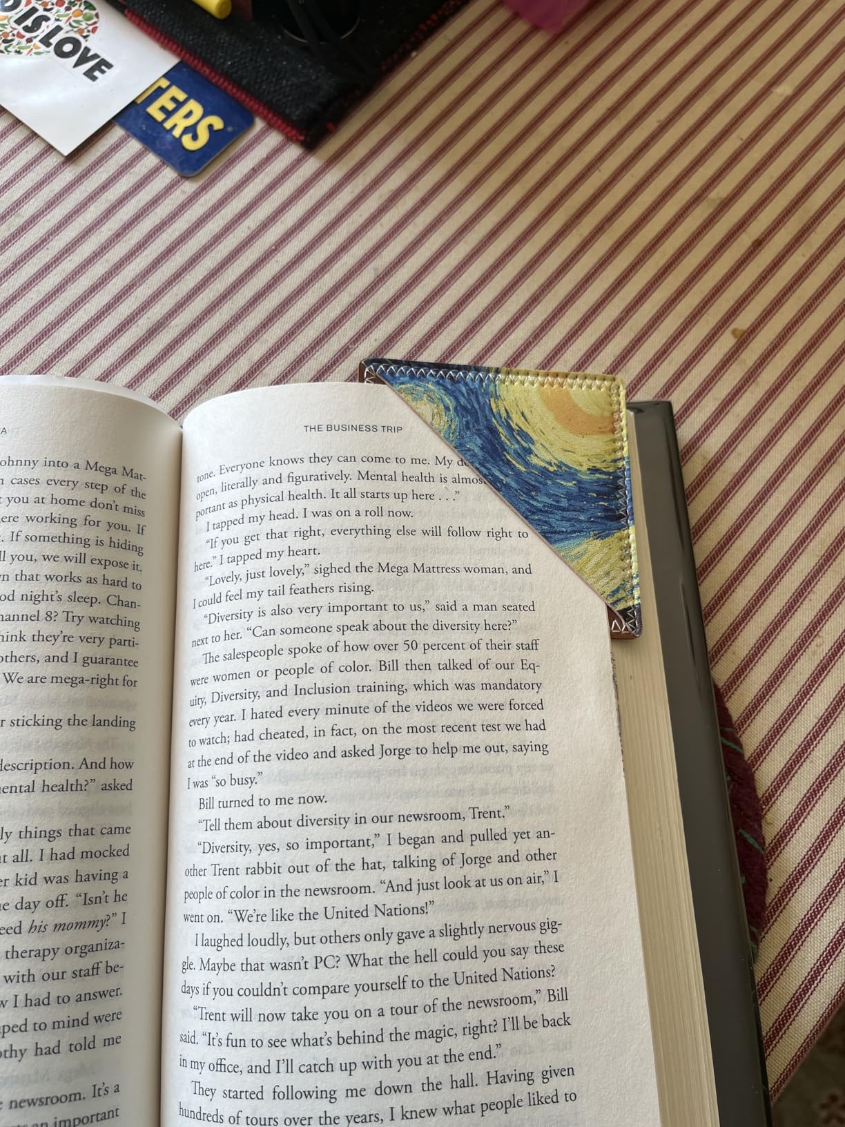 Personalized Leather Bookmarks, Fun & Cute Book Accessories for Reading Lovers, Unbreakable Page Markers for Women Men Girls Boys Student Teacher Kids Retirement Birthday Gifts (Cute Sunflower) Customer Review Personalized Leather Bookmarks, Fun & Cute Book Accessories for Reading Lovers, Unbreakable Page Markers for Women Men Girls Boys Student Teacher Kids Retirement Birthday Gifts (Cute Sunflower) - Customer Photo 2