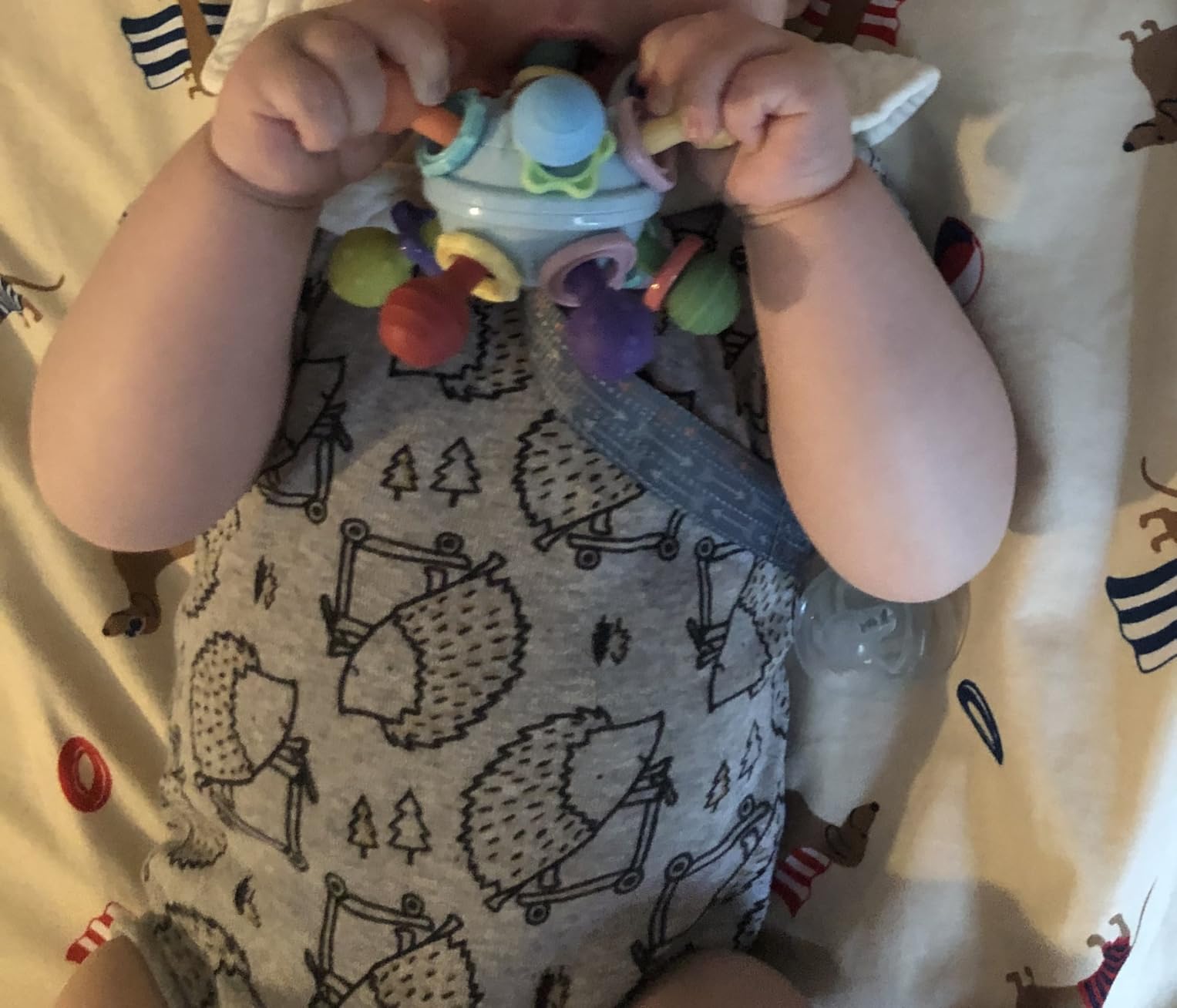 Baby Montessori Sensory Toys for 0-6 6-12 Months, Baby Teether Teething Toys for Babies 0 3 6 9 12 18 Months, Newborn Infant Learning Developmental Toys Gifts for 1 2 Year Old Boys Girls - Customer Photo 0