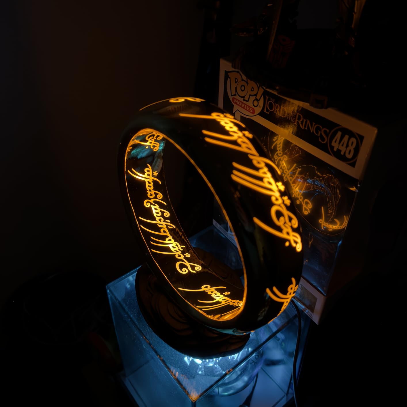 Lamp Lord of The Rings Collector Edition - Hobbit Merchandise - LOTR Merchandise - Lord of The Rings Decoration - USB and Battery Powered Official Product - Customer Photo 2