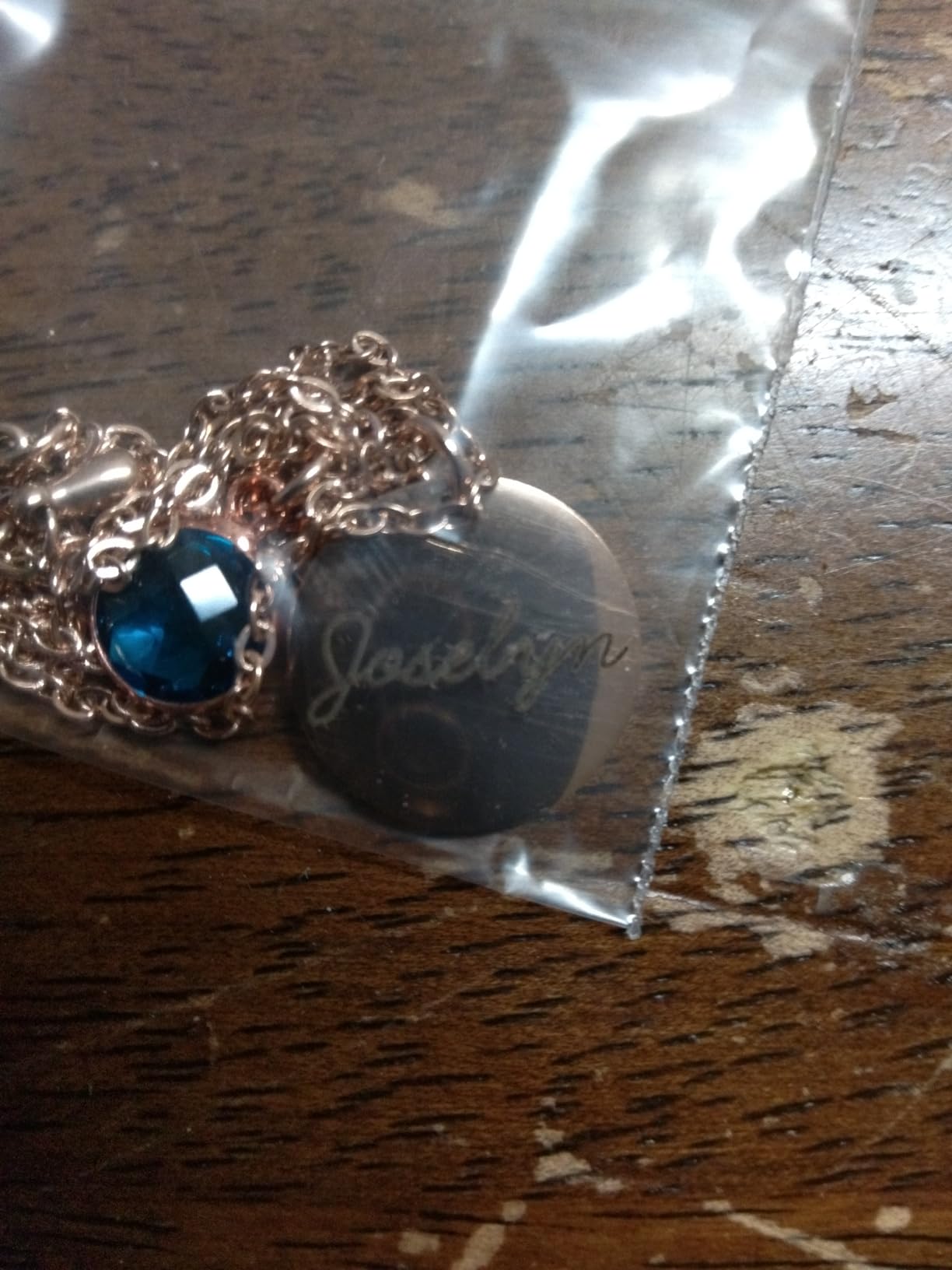 Personalized Birthstone Name Necklace for Women Girls Wife Push Presents for New Mom, Custom Birthday Gift Bridesmaid Jewelry Gold Silver Rose Mother and 1 Child Daughter Mother's Day Christmas Gifts - Customer Photo 3