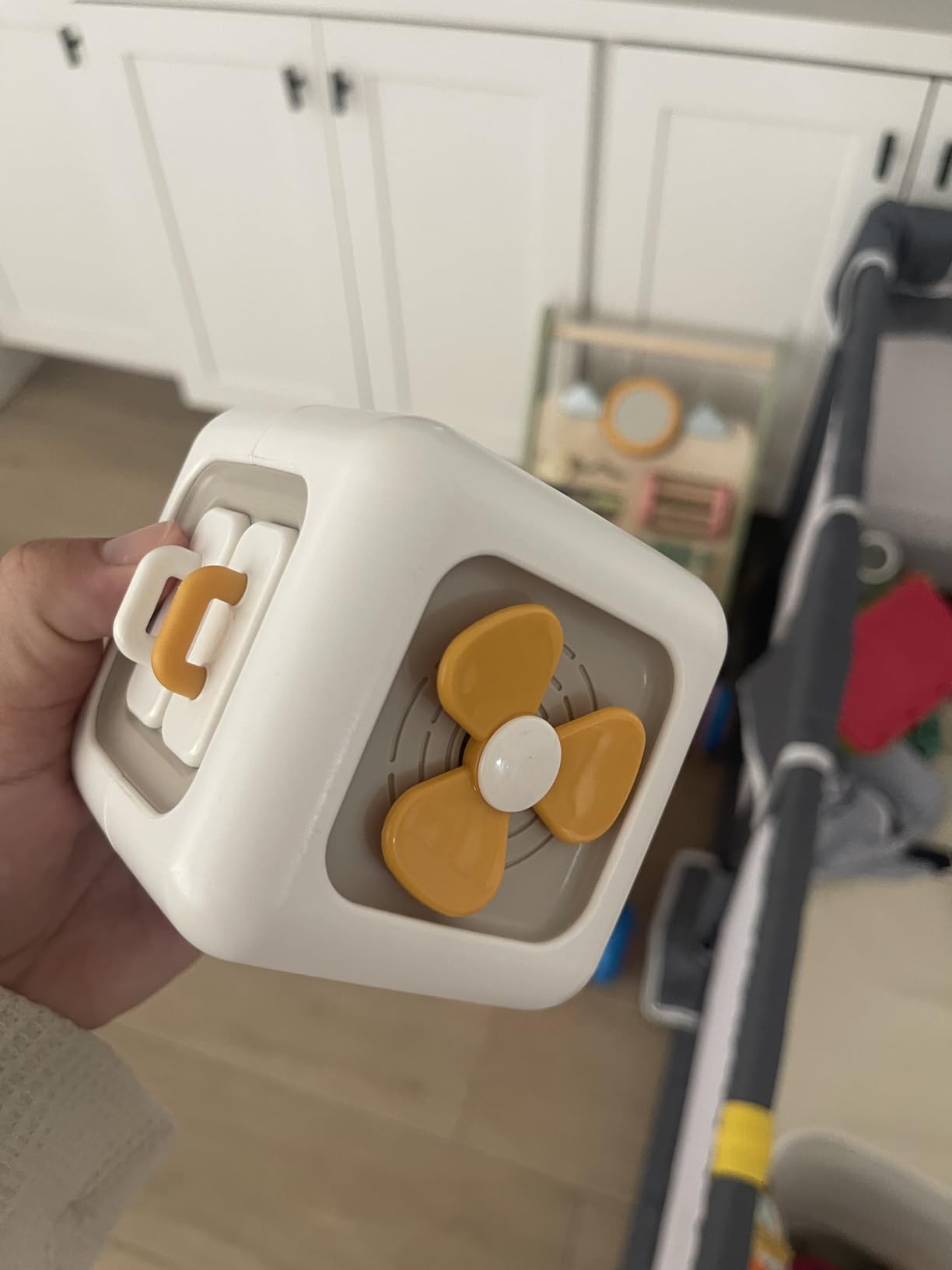 Busy Cube Toy for 1 Year Old Boy, Montessori Toys for 1+ Year Old, Travel Sensory Toys for Toddlers 1-3, Learning Fine Motor Skills| 1st Birthday Gifts Boy 9 12 Months Stocking Stuffers - Customer Photo 1