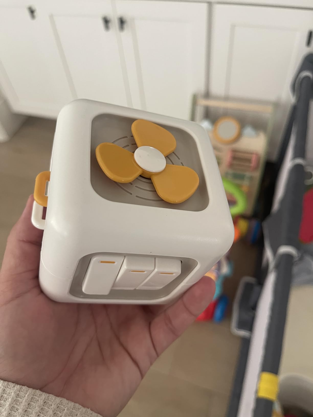 Busy Cube Toy for 1 Year Old Boy, Montessori Toys for 1+ Year Old, Travel Sensory Toys for Toddlers 1-3, Learning Fine Motor Skills| 1st Birthday Gifts Boy 9 12 Months Stocking Stuffers - Customer Photo 2