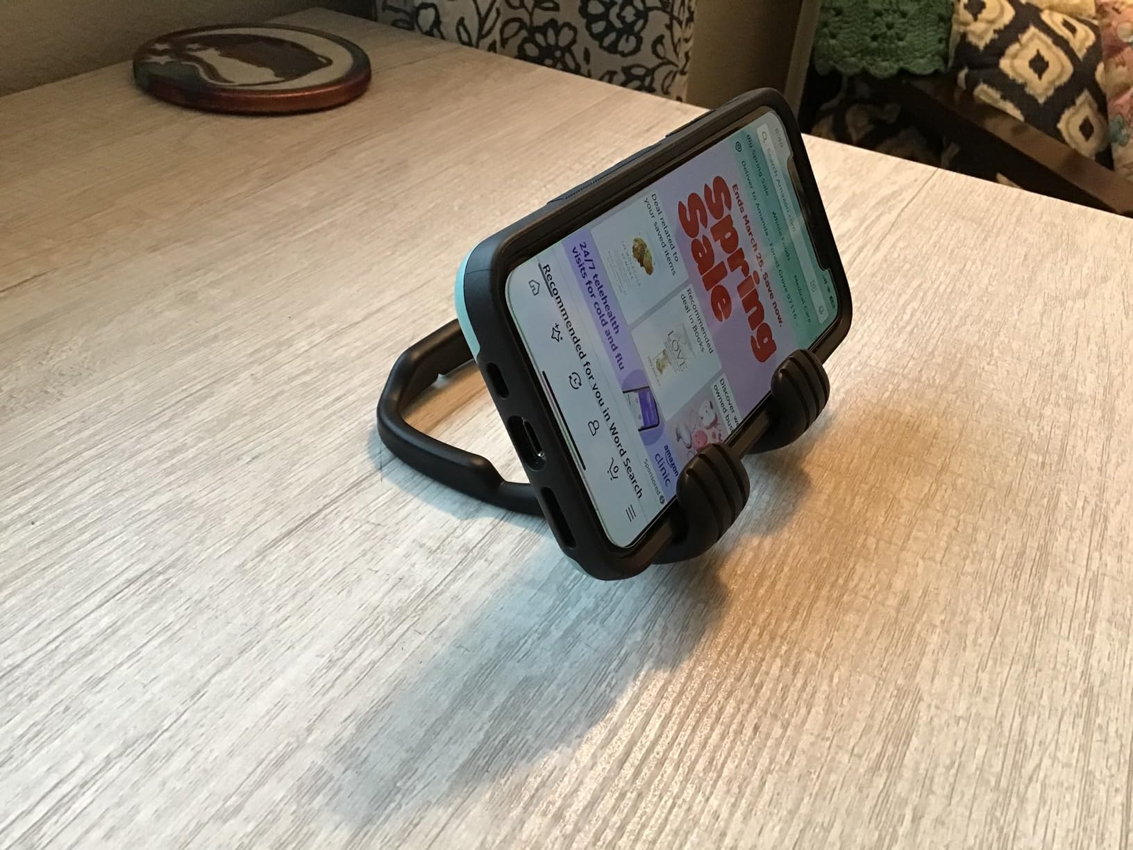 Stocking Stuffers for Teens Boys Men Adults Gifts: Thumbs Up Lazy Phone Stand Cell Phone Holder Gifts for Kids Women Teenage Girls Wife Ideas Funny Cool Gadgets Who Have Everything Gifts for Christmas - Customer Photo 2