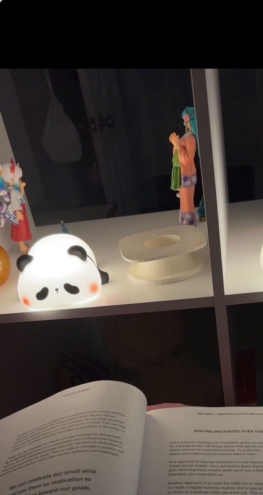 ATSUI Cute Panda Night Light, LED Squishy Novelty Animal Night Lamp, Food Grade Silicone 3 Level Dimmable Nursery Nightlight for Desk Decor, Funny Gifts Stuff for Boys Girls Baby, White Elephant Gifts Customer Review ATSUI Cute Panda Night Light, LED Squishy Novelty Animal Night Lamp, Food Grade Silicone 3 Level Dimmable Nursery Nightlight for Desk Decor, Funny Gifts Stuff for Boys Girls Baby, White Elephant Gifts - Customer Photo 1