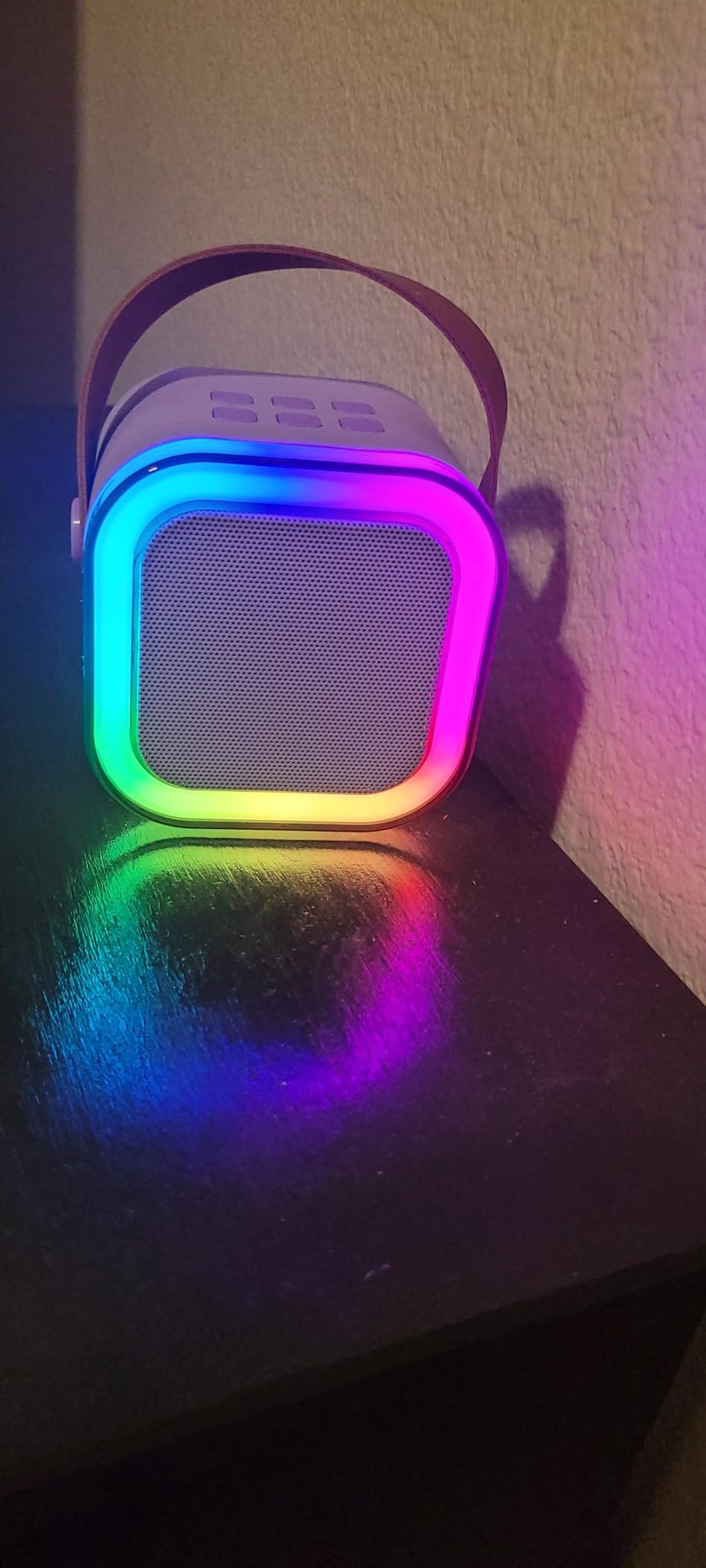 Mini Karaoke Machine for Kids, 2025 TOP Toys Christmas Birthday Gifts Ideas for Girls Ages 4, 5, 6, 7, 8, 9, 10, 12+ Years Old, Portable MP3 Player with 2 Wireless Mics for Party - Customer Photo 2