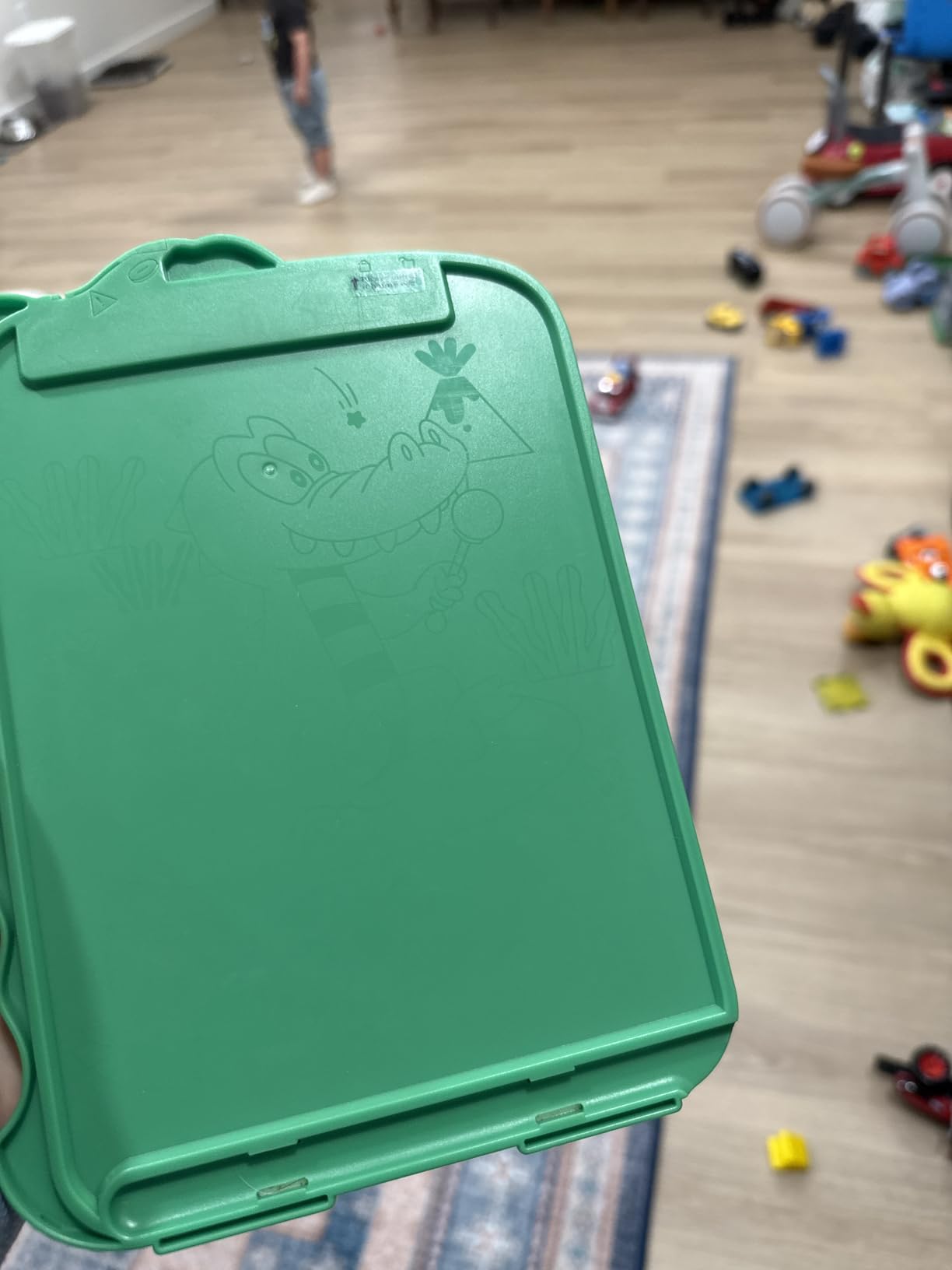 LCD Writing Tablet for Kids, Colorful Toddlers Toys Drawing Board, Educational Kid Toys, Doodle Pad Dinosaur Toys for 3 4 5 6 7 8 Year Old Boys Girls Birthday Party Christmas Gifts,8.5inch - Customer Photo 2