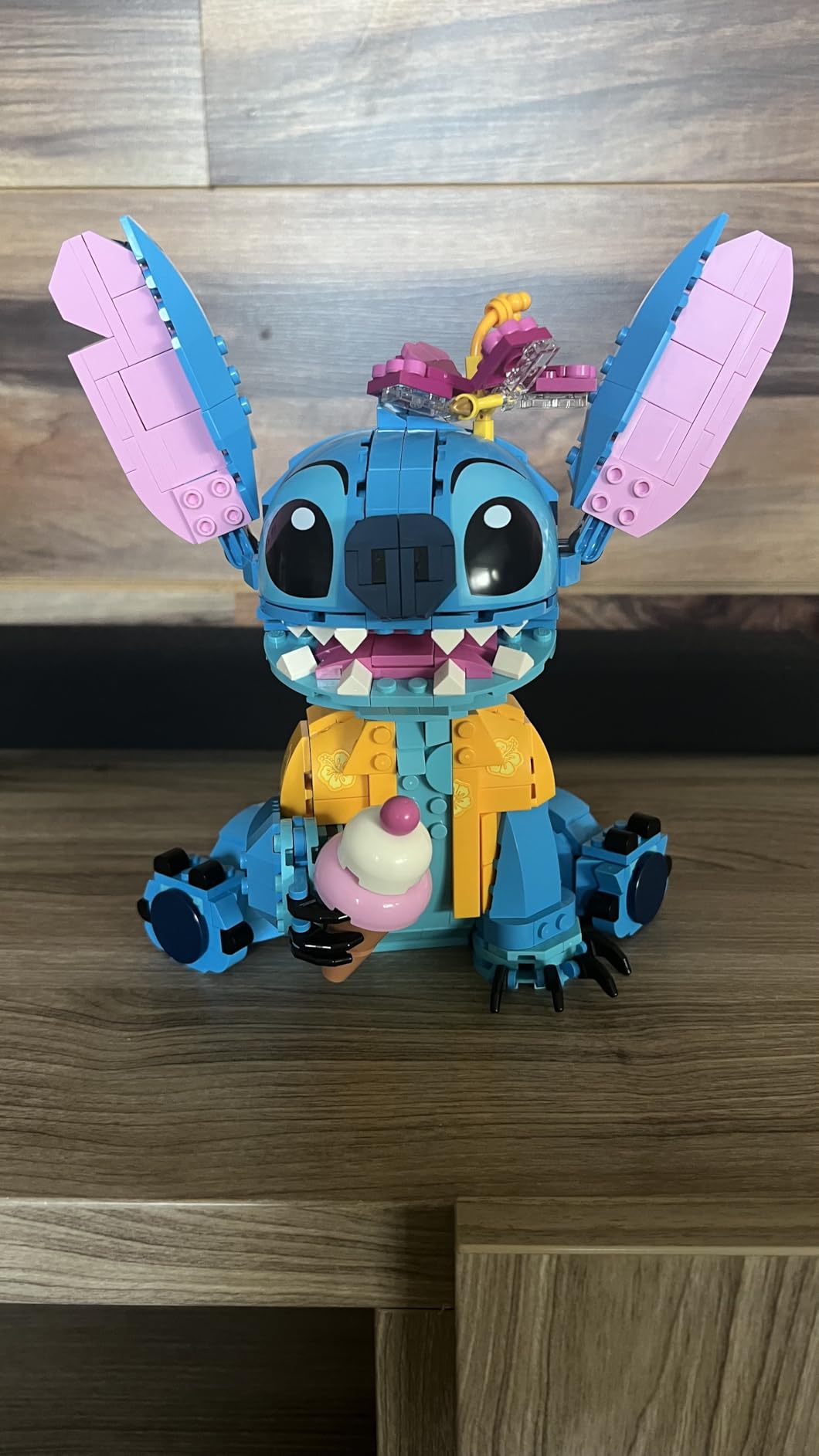 LEGO Disney Stitch Toy Building Kit, Disney Toy for 9 Year Old Kids, Buildable Figure with Ice Cream Cone, Fun Gift for Girls, Boys and Lovers of The Hit Movie Lilo and Stitch, 43249 Customer Review LEGO Disney Stitch Toy Building Kit, Disney Toy for 9 Year Old Kids, Buildable Figure with Ice Cream Cone, Fun Gift for Girls, Boys and Lovers of The Hit Movie Lilo and Stitch, 43249 - Customer Photo 2