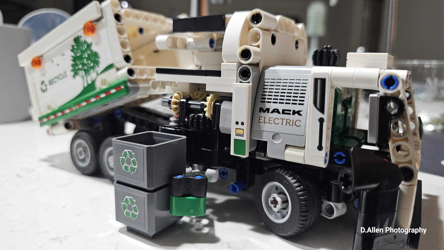 LEGO Technic Mack LR Electric Garbage Truck Toy, Buildable Kids Truck for Pretend Play, Great Gift for Boys, Girls and Kids Ages 8 and Up who Love Recycling Toys and Vehicles, 42167 - Customer Photo 2