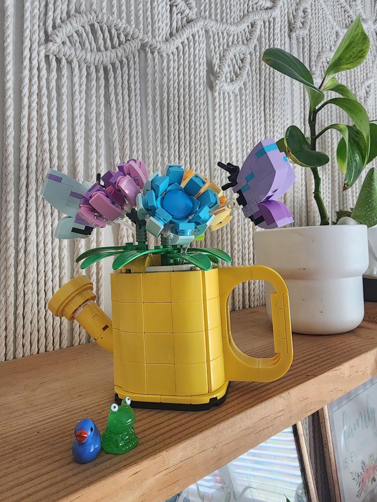 LEGO Creator 3 in 1 Flowers in Watering Can Building Toy Set - Fun, Creative Activity for Kids, Girls and Boys, Ages 8+ - Building Options for Rain Boots or Birds - Cute Birthday Gift Idea - 31149 - Customer Photo 1