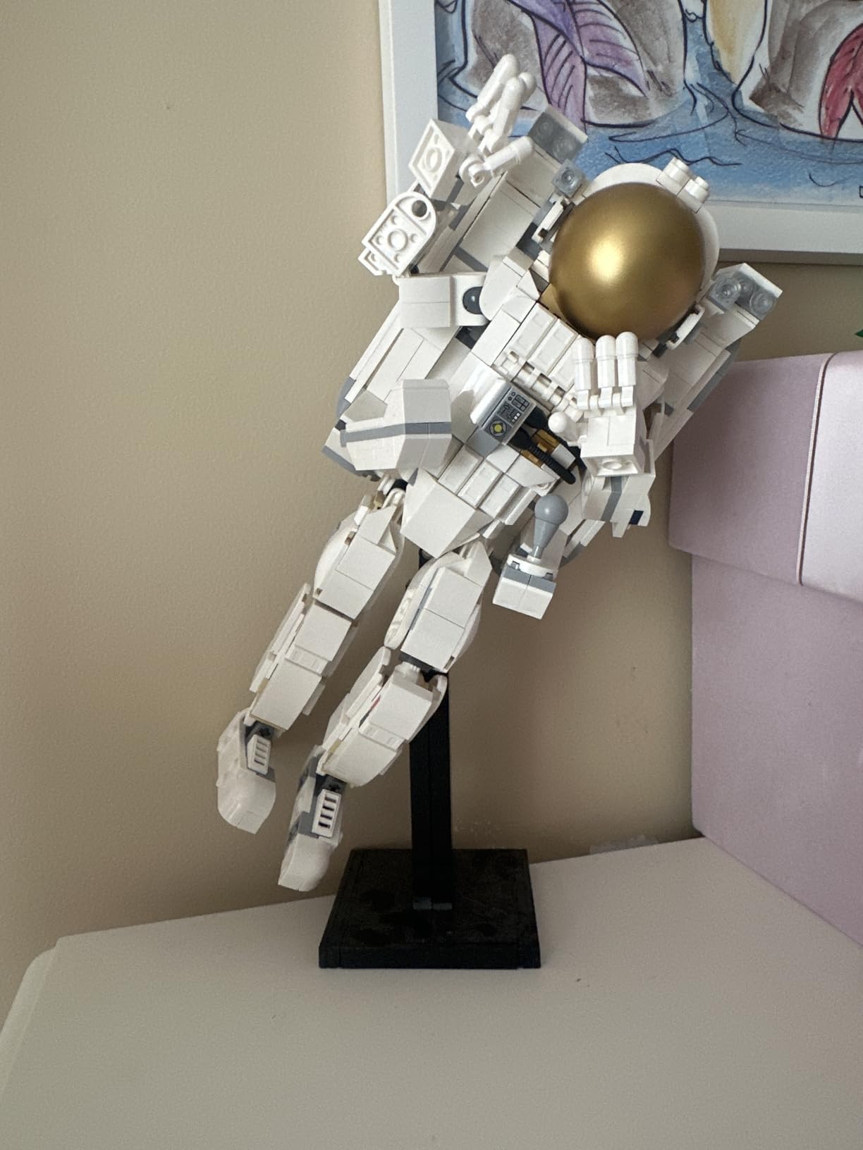 LEGO Creator 3 in 1 Space Astronaut Toy, Building Set Transforms from Astronaut Figure to Dog to Viper Jet, Space-Themed Gift Idea for Boys and Girls Ages 9 Years Old and Up, 31152 Customer Review LEGO Creator 3 in 1 Space Astronaut Toy, Building Set Transforms from Astronaut Figure to Dog to Viper Jet, Space-Themed Gift Idea for Boys and Girls Ages 9 Years Old and Up, 31152 - Customer Photo 1