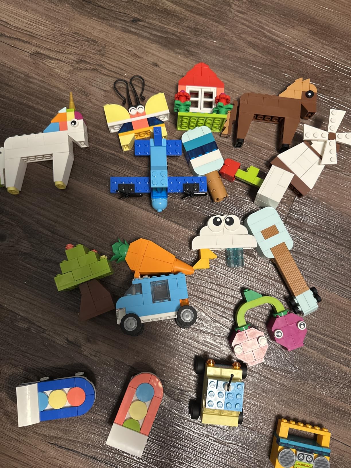 LEGO Classic Vibrant Creative Brick Box Building Blocks - Sensory & Learning Toys for Boys & Girls, Ages 4+ Years - Pretend Play Preschool Toys - Gift for Christmas - 11038 - Customer Photo 1