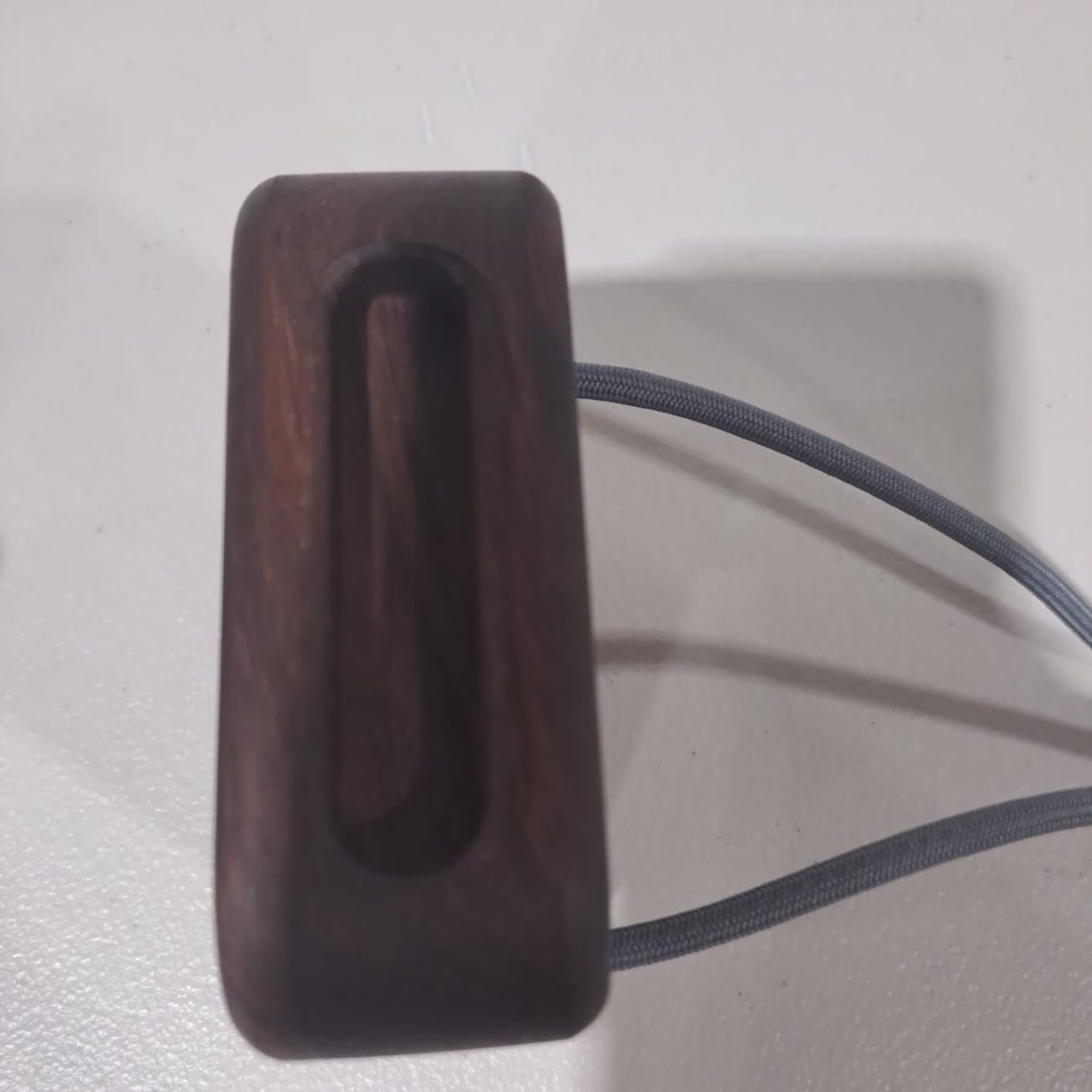 Portable Hangboard for Rock Climbing Holds,Fingerboard Trainer for Hand Grip Strengthener,Pinch Block Grip,Home Gym Fitness Workout Equipment -Hard Wood - Customer Photo 1