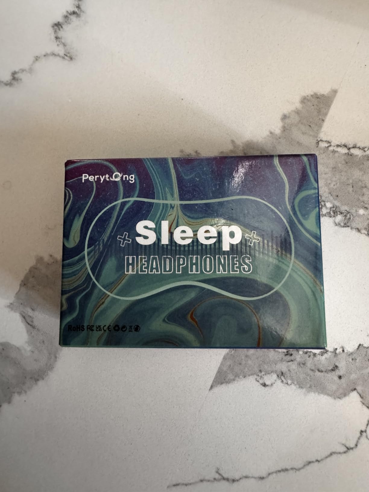 Perytong Sleep Headphones Bluetooth Headband, Headband Headphones for Sleeping, Running, Yoga, Fitness, Travel, Meditation, Suitable for Side Sleepers, Gift for Men Women, Tech Gadgets - Customer Photo 3