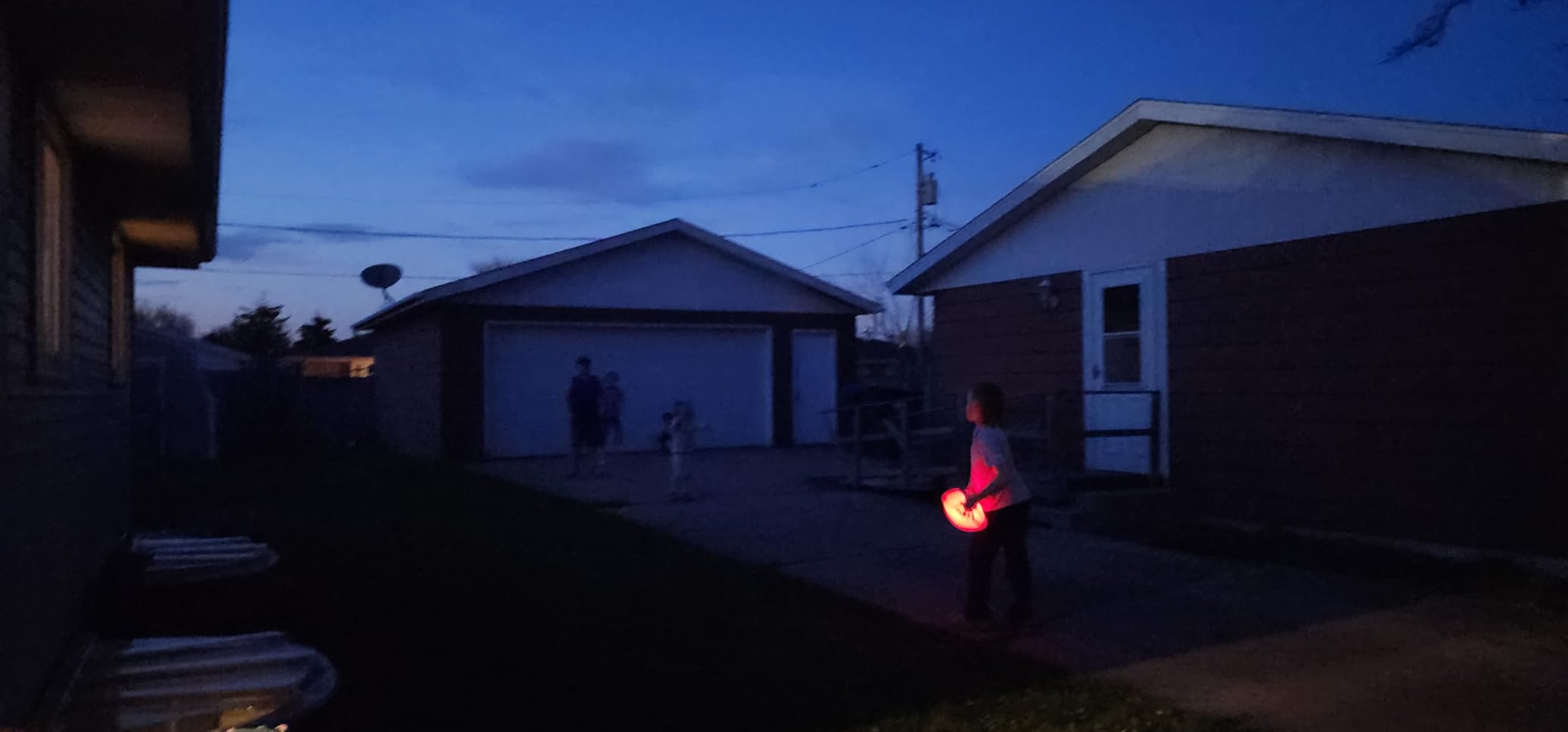 Light Up Football - Glow in the Dark Ball - NO 6 - Boys Gifts - Outdoor Sports, Birthday Gifts for Boys 8-15+ Year Old - Kids Teenage Youth Gift Ideas - Boy Toys Stuff Ages 8 9 10 11 12 13 14 15 - Customer Photo 2