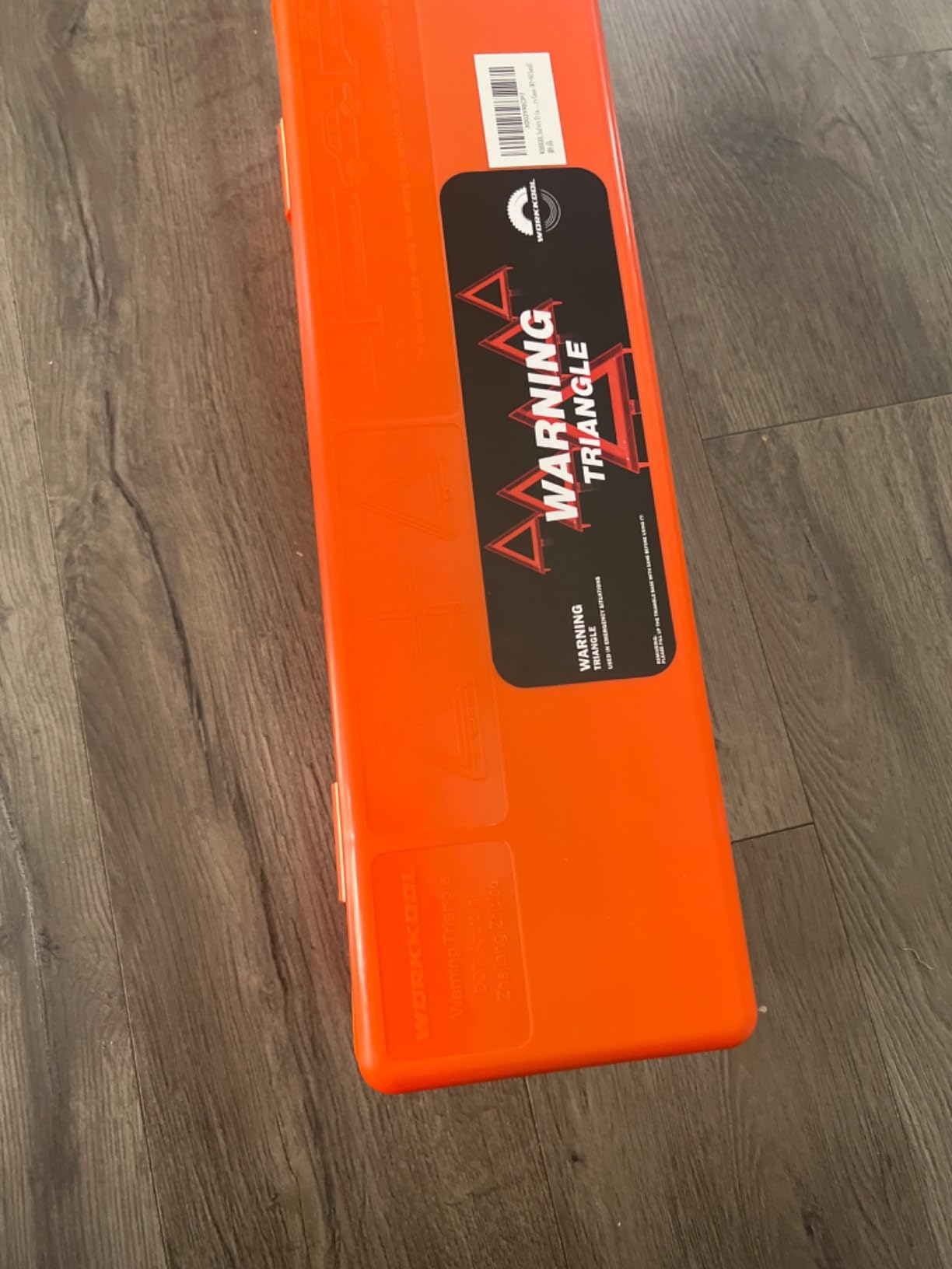 Safety Triangles DOT Approved, Standard Warning Triangles Enmergency Reflector, Emergency Triangles for Vehicles with Carry Case(3 Pack,Without Sand) - Customer Photo 1