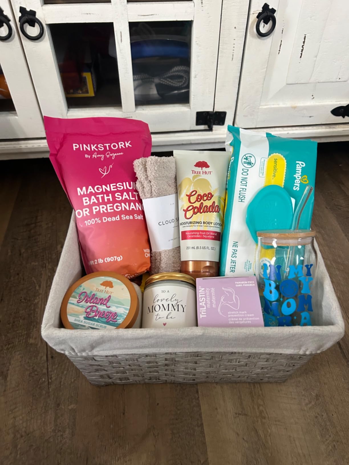 NewEleven Christmas Gifts For Mom, New Mom – 2024 Pregnancy Gifts For First Time Mom, Pregnant Mom, Expecting Mom, Mom To Be, Mama, Mommy To Be - 16 Oz Coffee Glass - Customer Photo 1