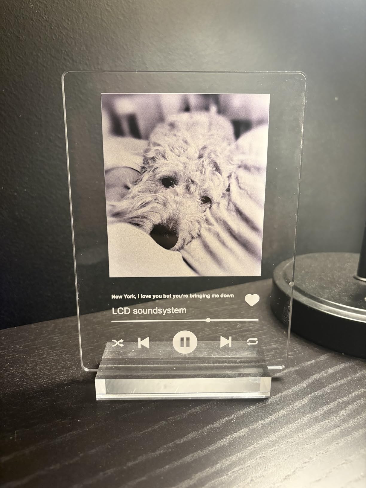 Spotify Decorative Plaque Personalized Gifts, Custom Gifts for Him Her, Customized Picture Frame for Boyfriend Girlfriend Couple Wife Women on Anniversary Birthday - Customer Photo 2