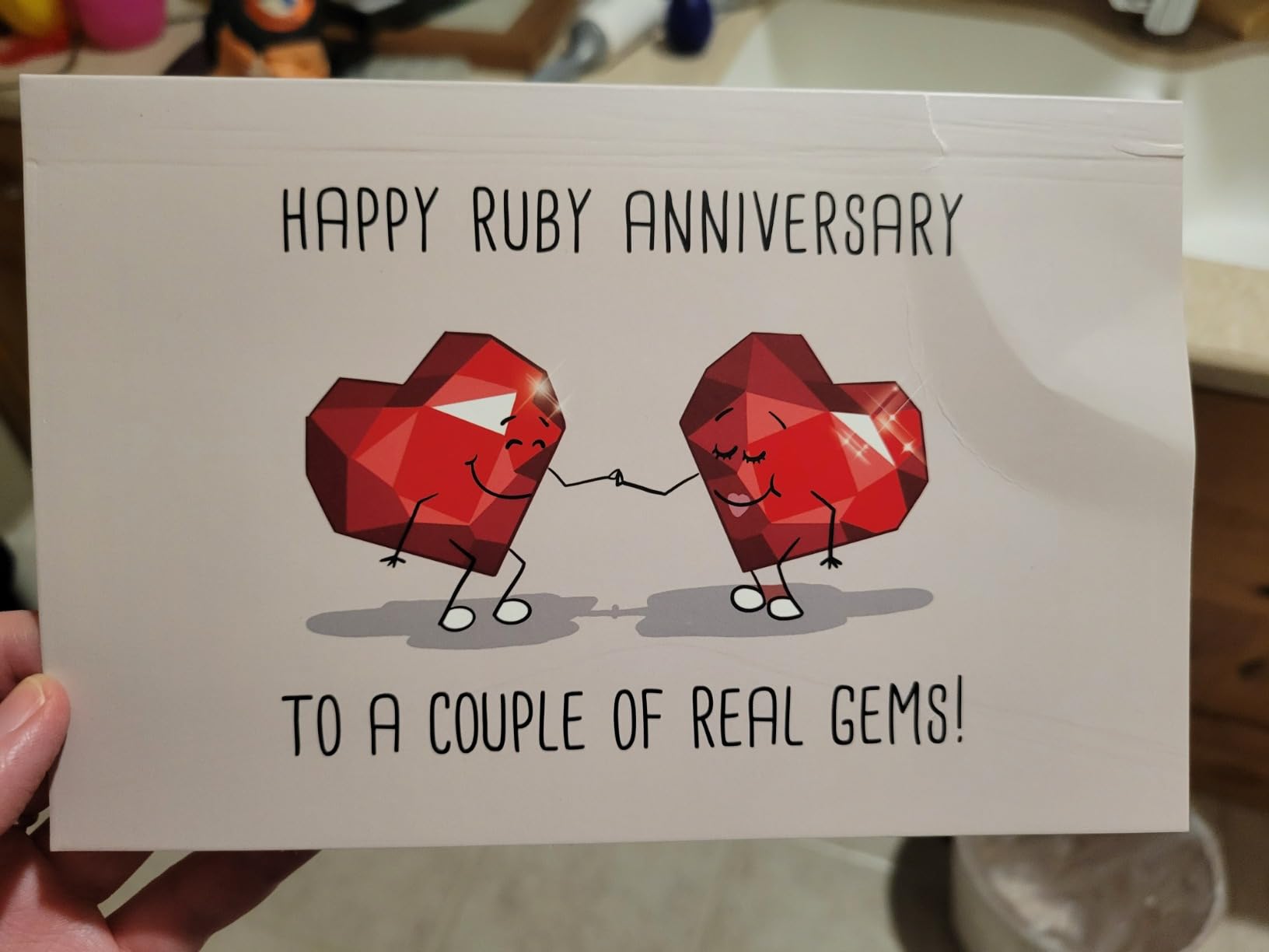 Happy 6th Anniversary Card, Iron Anniversary Card for Husband Wife, 6 Years Anniversary Card Gift for Him Her, Sixth Wedding Anniversary Card - Customer Photo 0